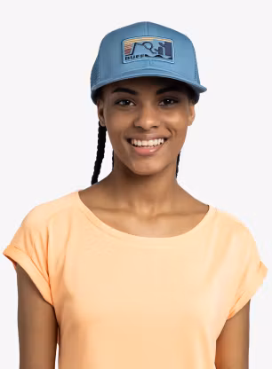 Kapa s šiltom Buff Explore Trucker Cap - nidus blue