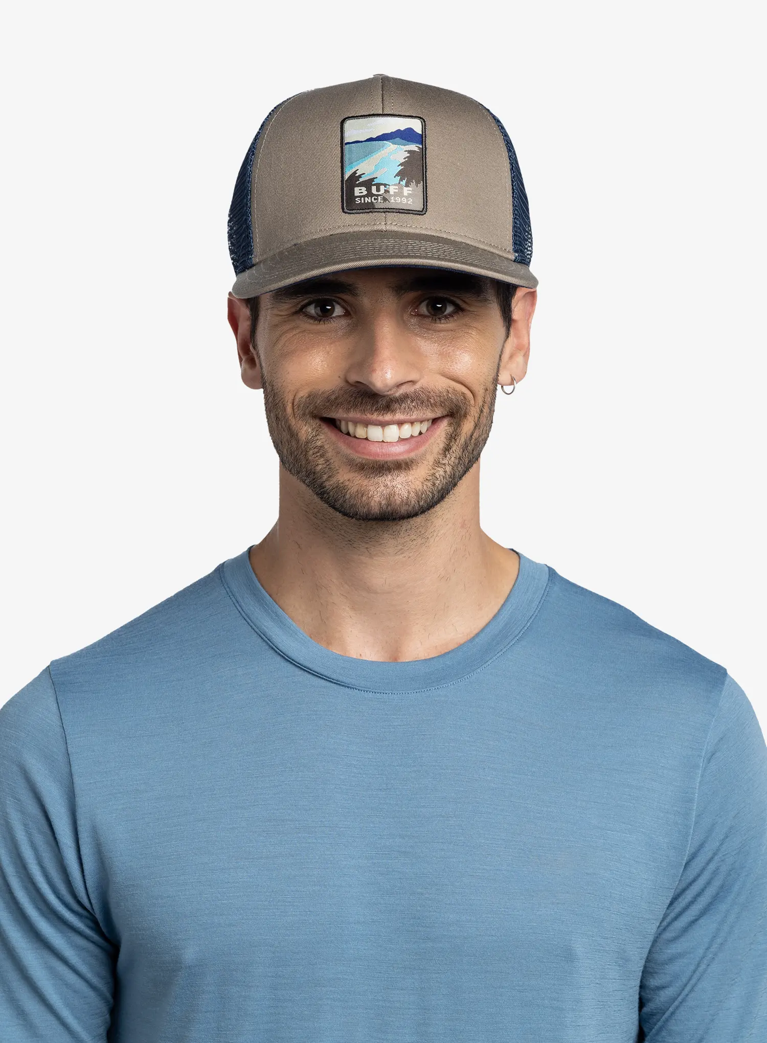 Kapa s šiltom Buff Explore Trucker Cap - tundra khaki