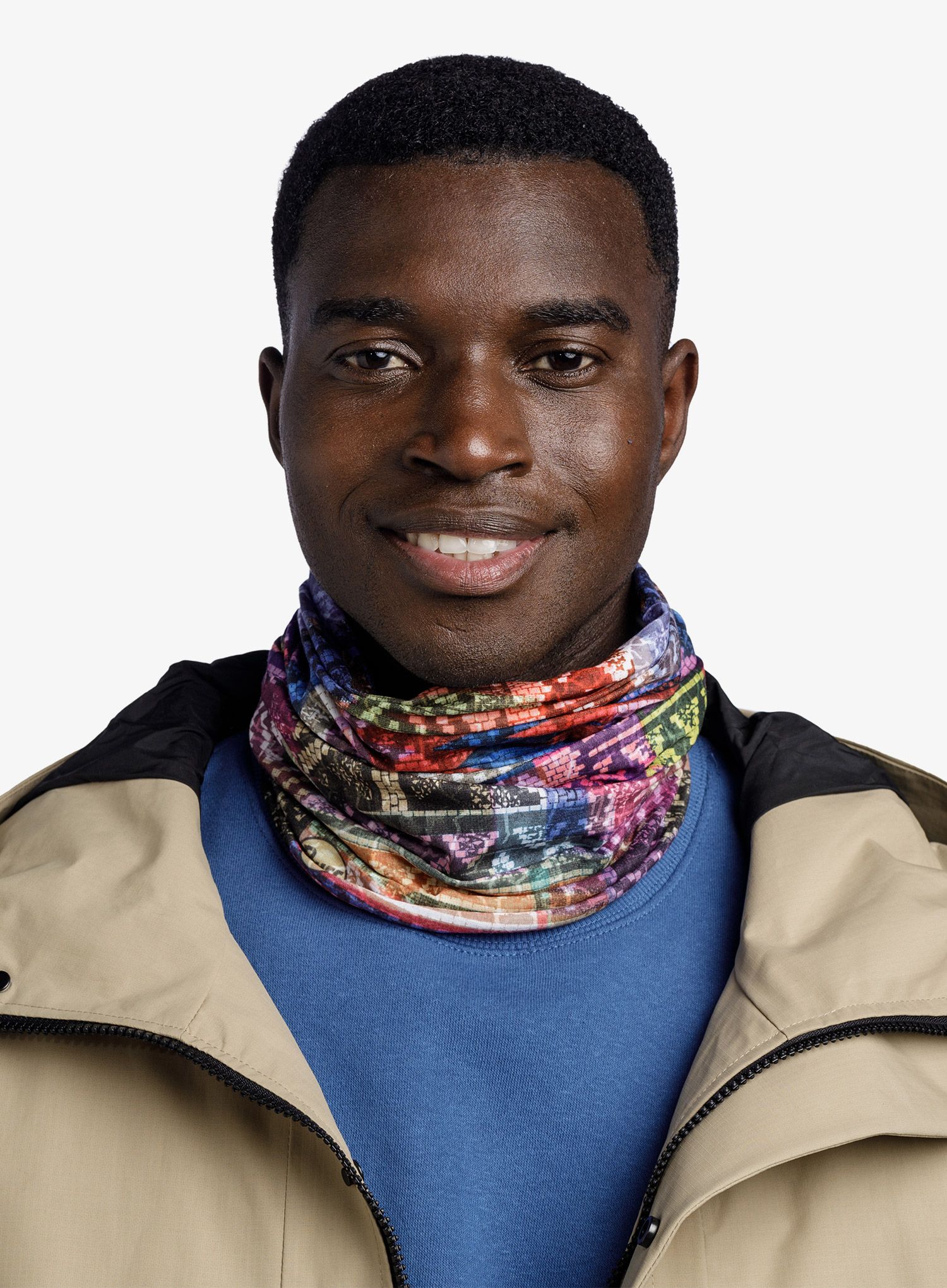 Večnamenska ruta Buff Original Eco Stretch - johari multi