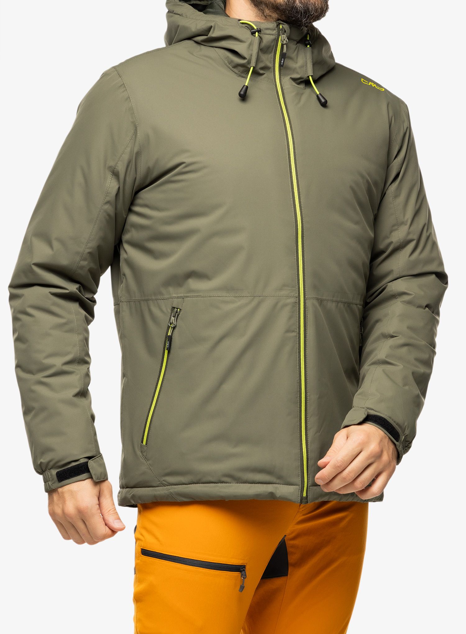 Sintetična jakna CMP Franz Jacket Fix Hood - kaki