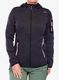 Ženski flis s kapuco CMP Londra Fix Hood Jacket Knitted - black/rose