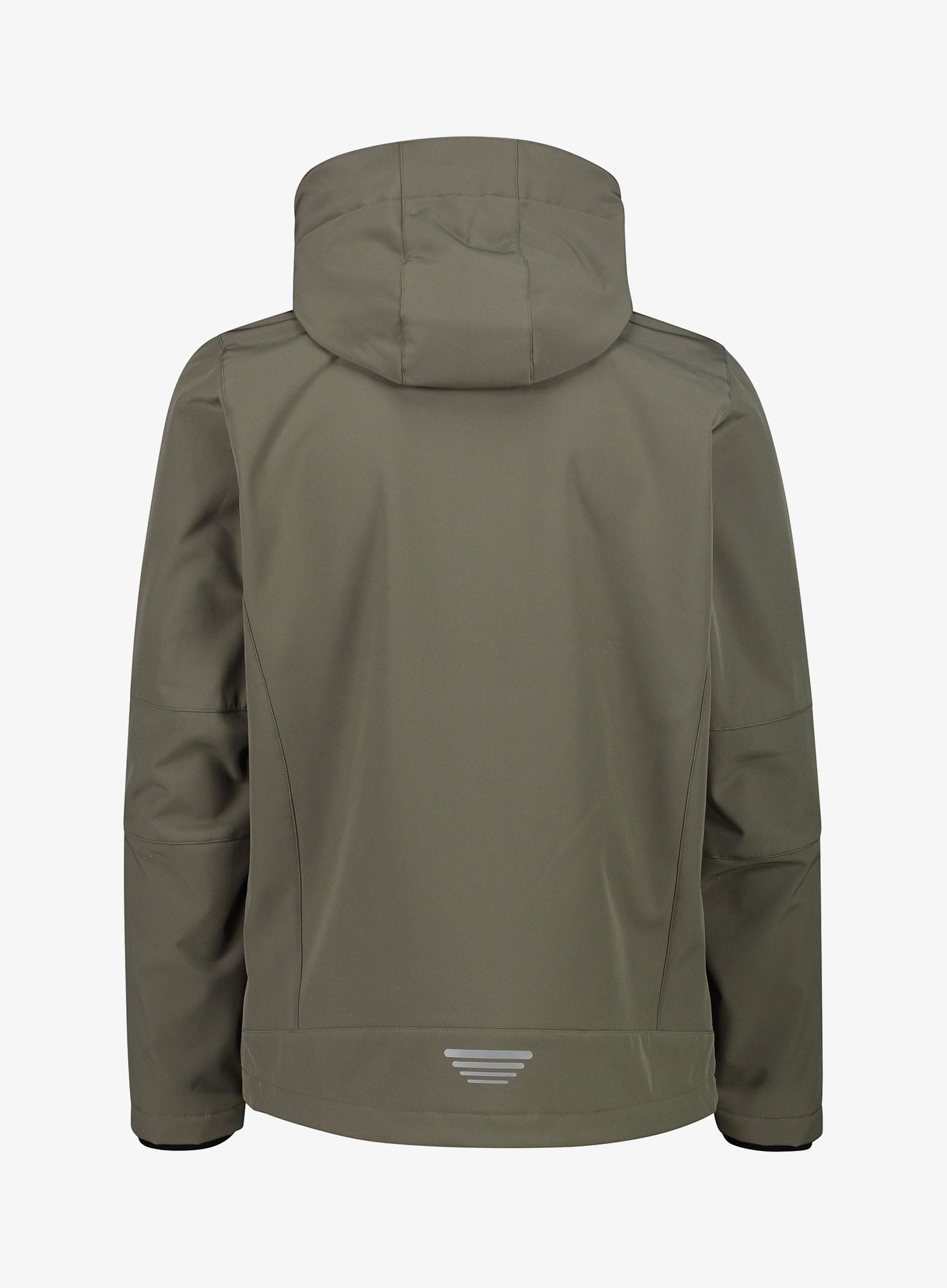 Softshell jakna CMP Vivo Jacket Zip Hood - olive