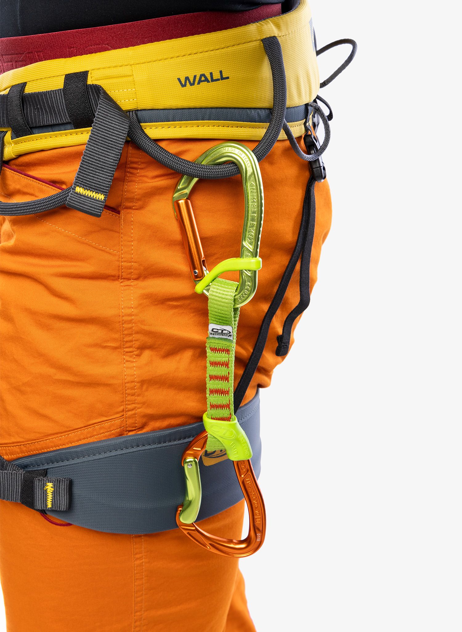 Plezalni pas Climbing Technology/SKYLOTEC Wall - mustard/anthracite