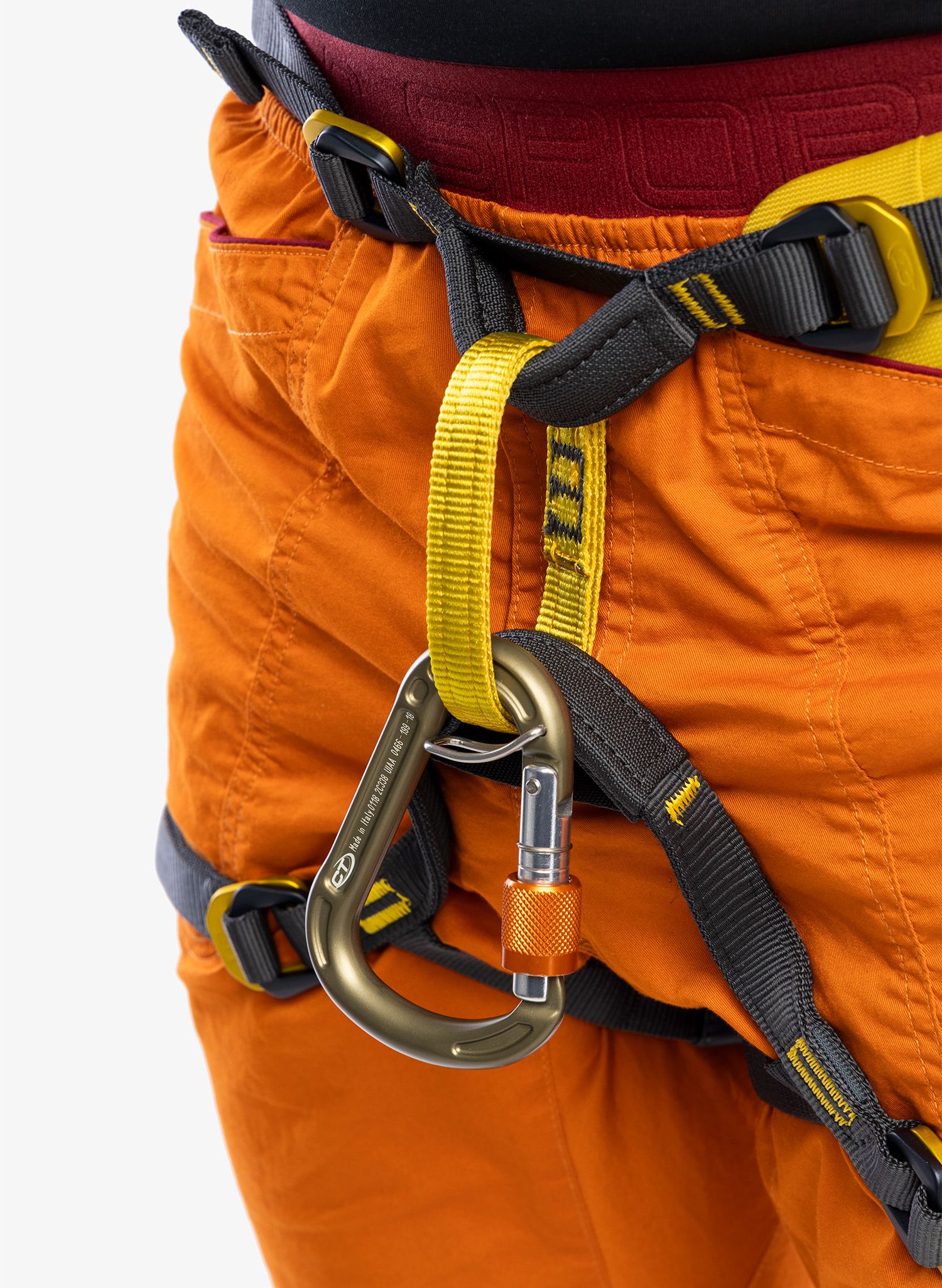 Plezalni pas Climbing Technology/SKYLOTEC Wall - mustard/anthracite