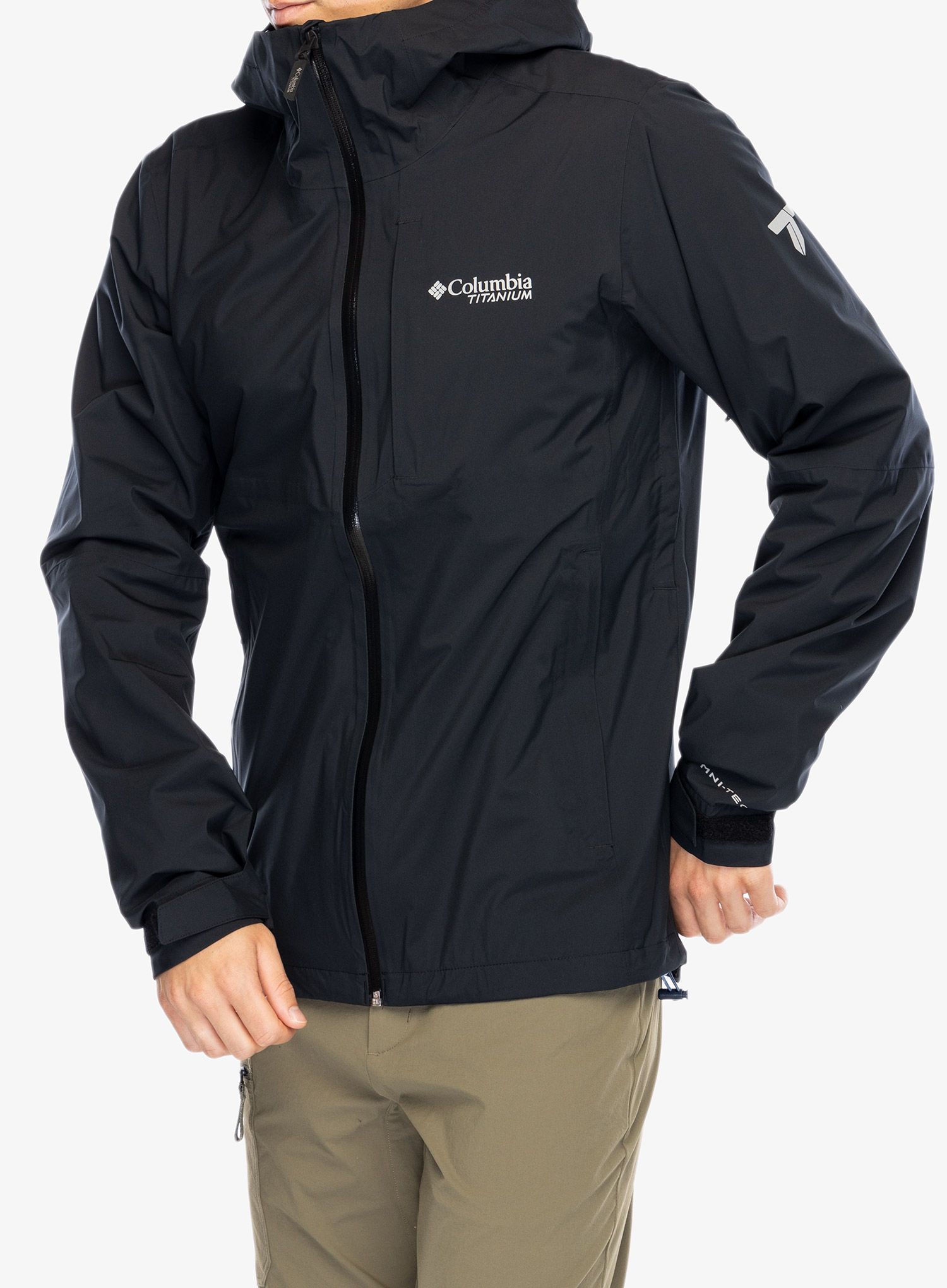 Nepremočljiva jakna Columbia Ampli-Dry II Shell - black