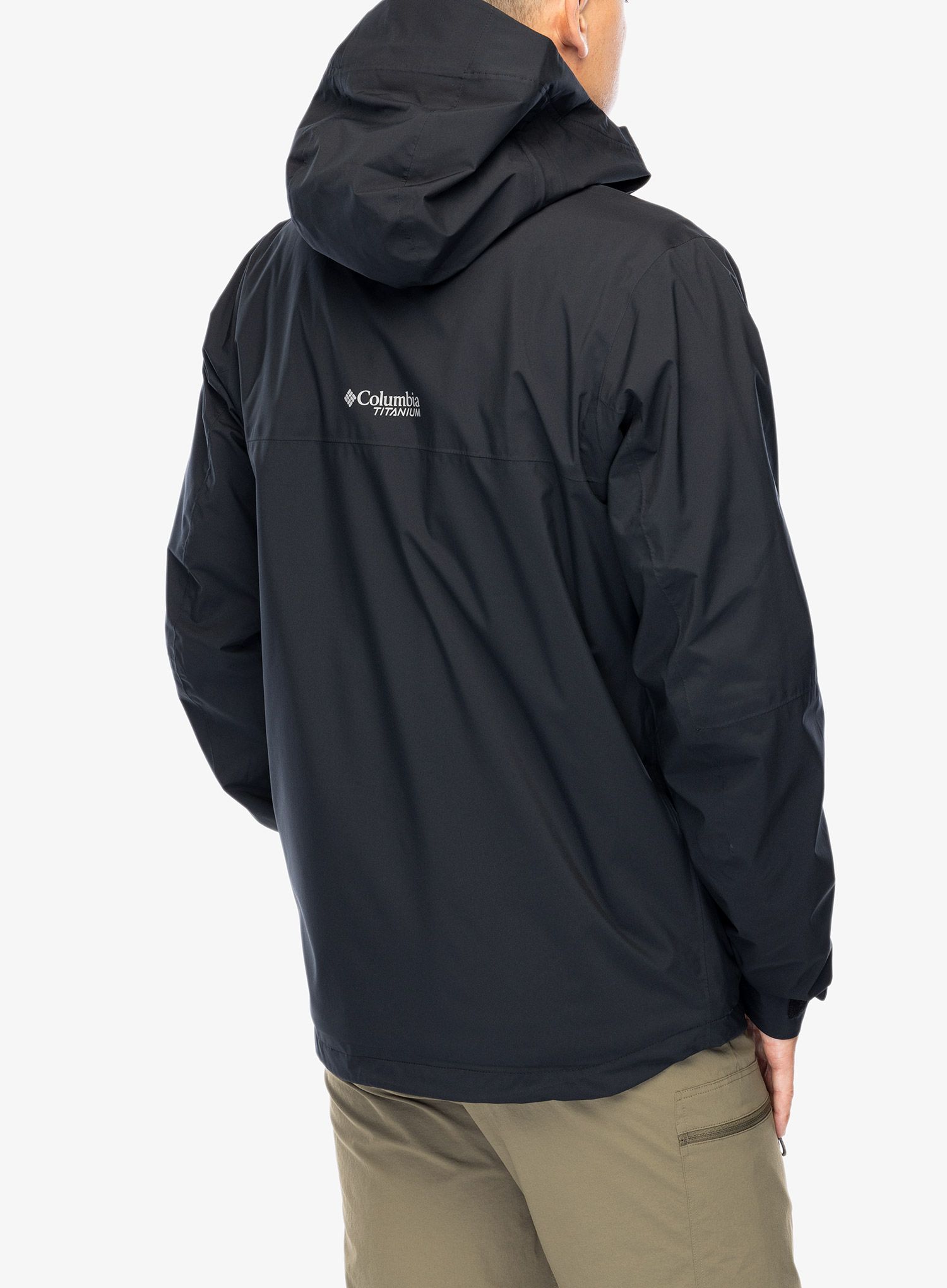 Nepremočljiva jakna Columbia Ampli-Dry II Shell - black