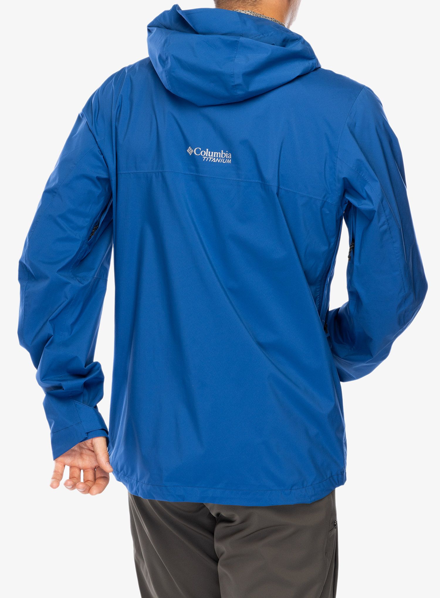 Nepremočljiva jakna Columbia Ampli-Dry II Shell - mountain blue