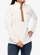 Ženska jopica Columbia Benton Springs Half Snap Pull Over II - chalk/camel brown