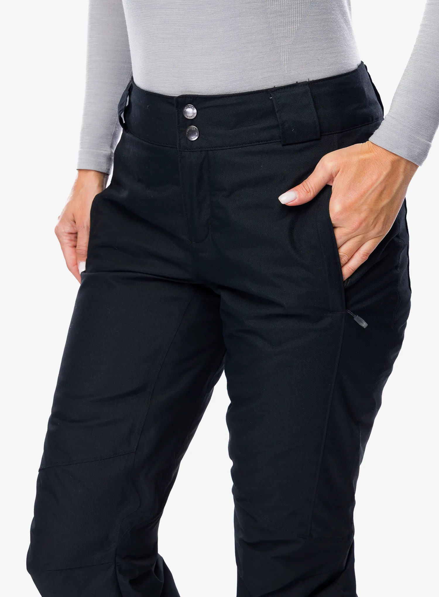 Ženske smučarske hlače Columbia Bugaboo II Pant - black