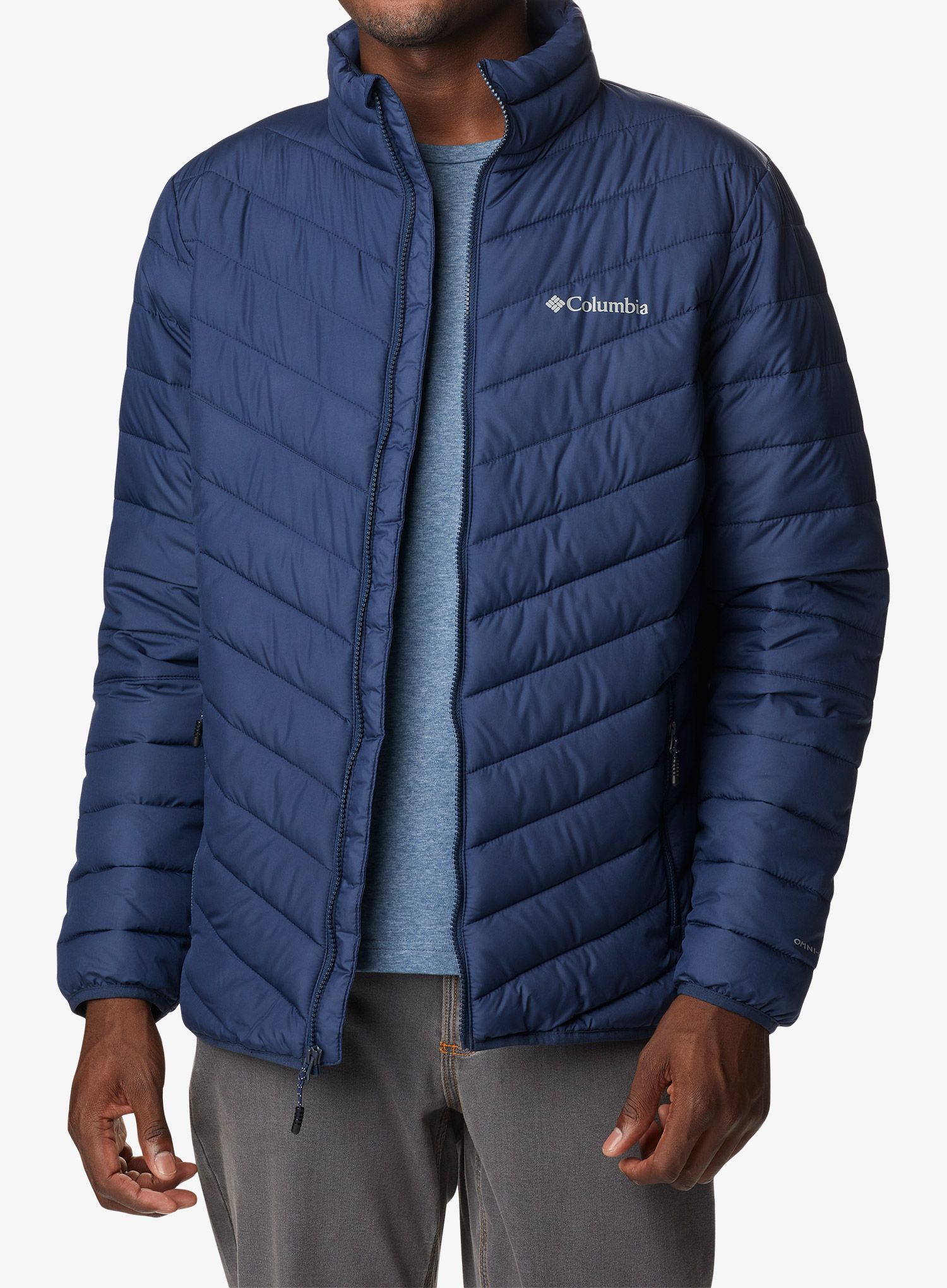 Moška jakna Columbia Eddie Gorge Jacket - collegiate navy