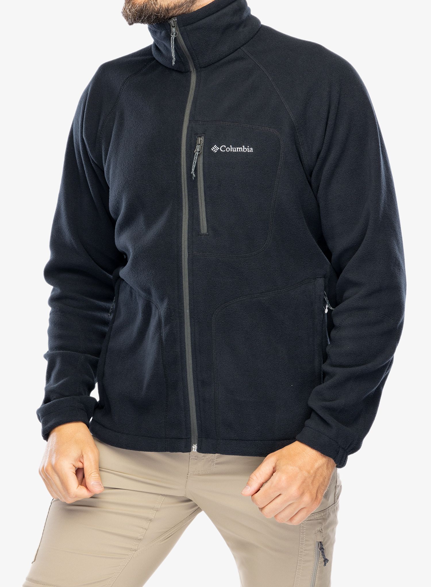 Flis Columbia Fast Trek II Full Zip Fleece - black