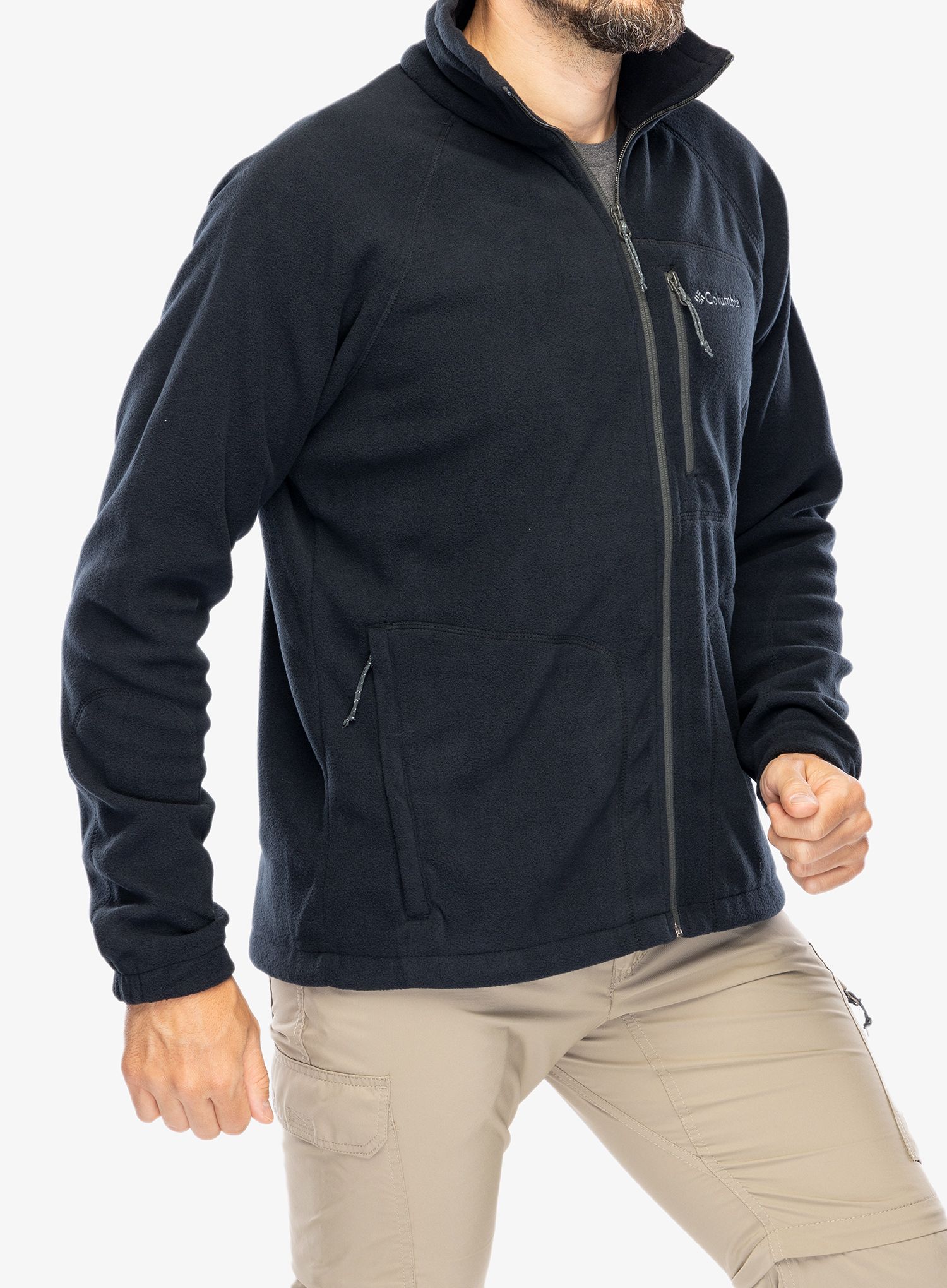Flis Columbia Fast Trek II Full Zip Fleece - black