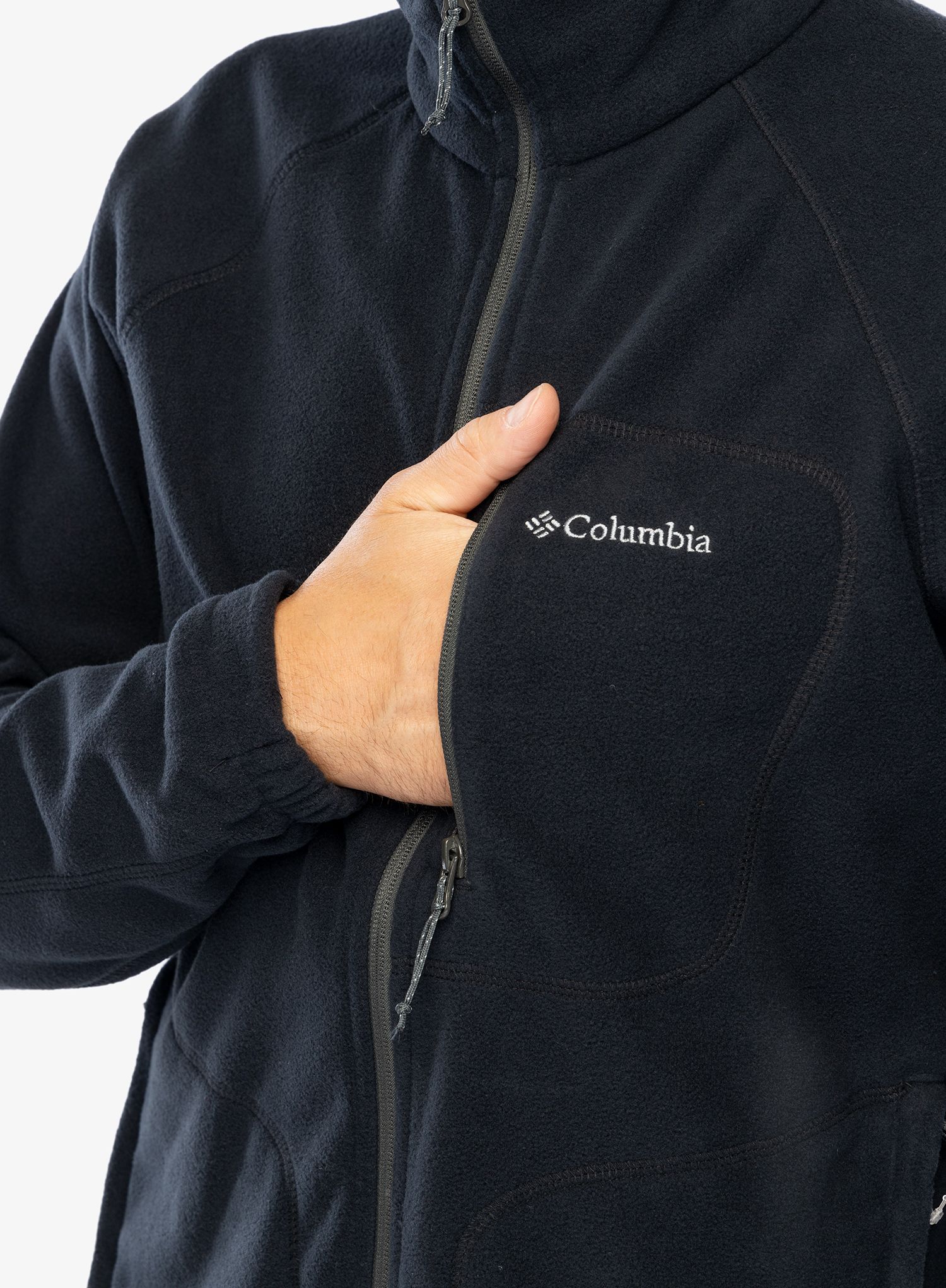Flis Columbia Fast Trek II Full Zip Fleece - black