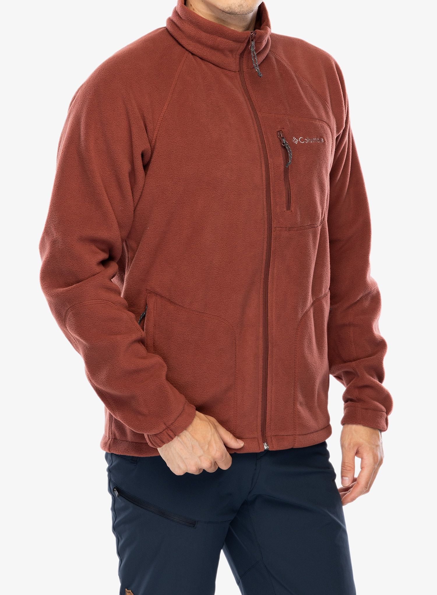 Flis Columbia Fast Trek II Full Zip Fleece - spice