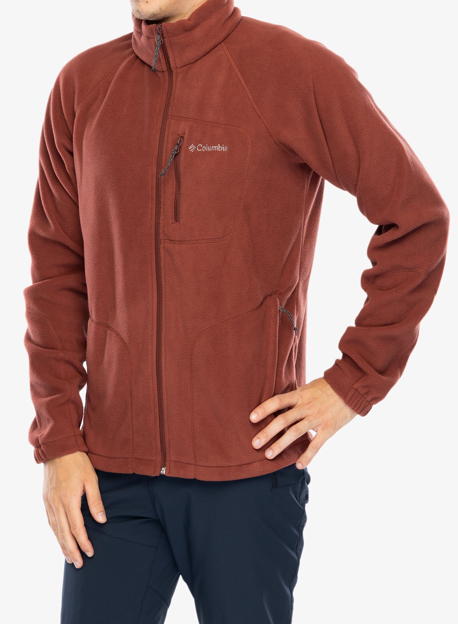 Flis Columbia Fast Trek II Full Zip Fleece - spice