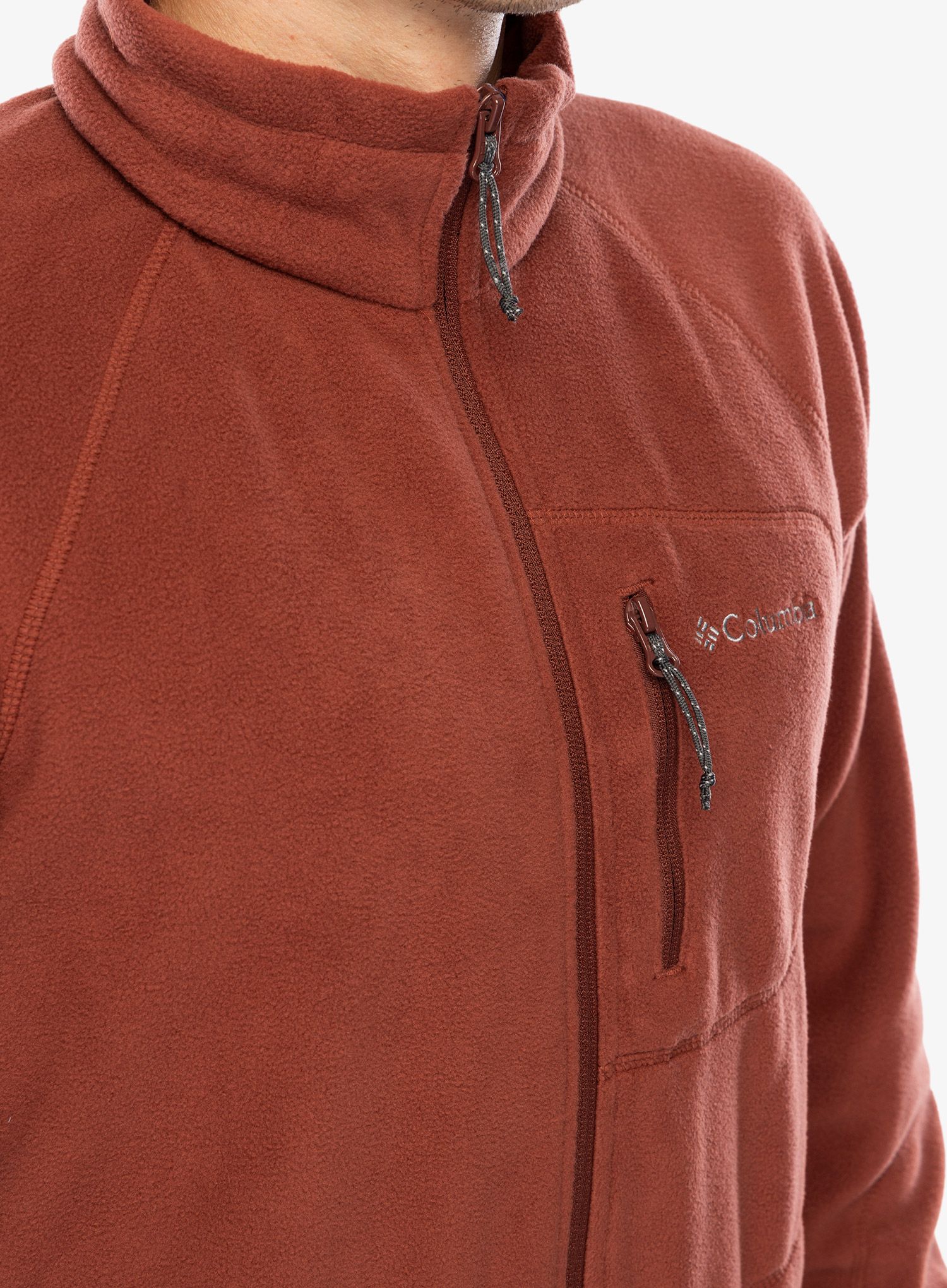 Flis Columbia Fast Trek II Full Zip Fleece - spice
