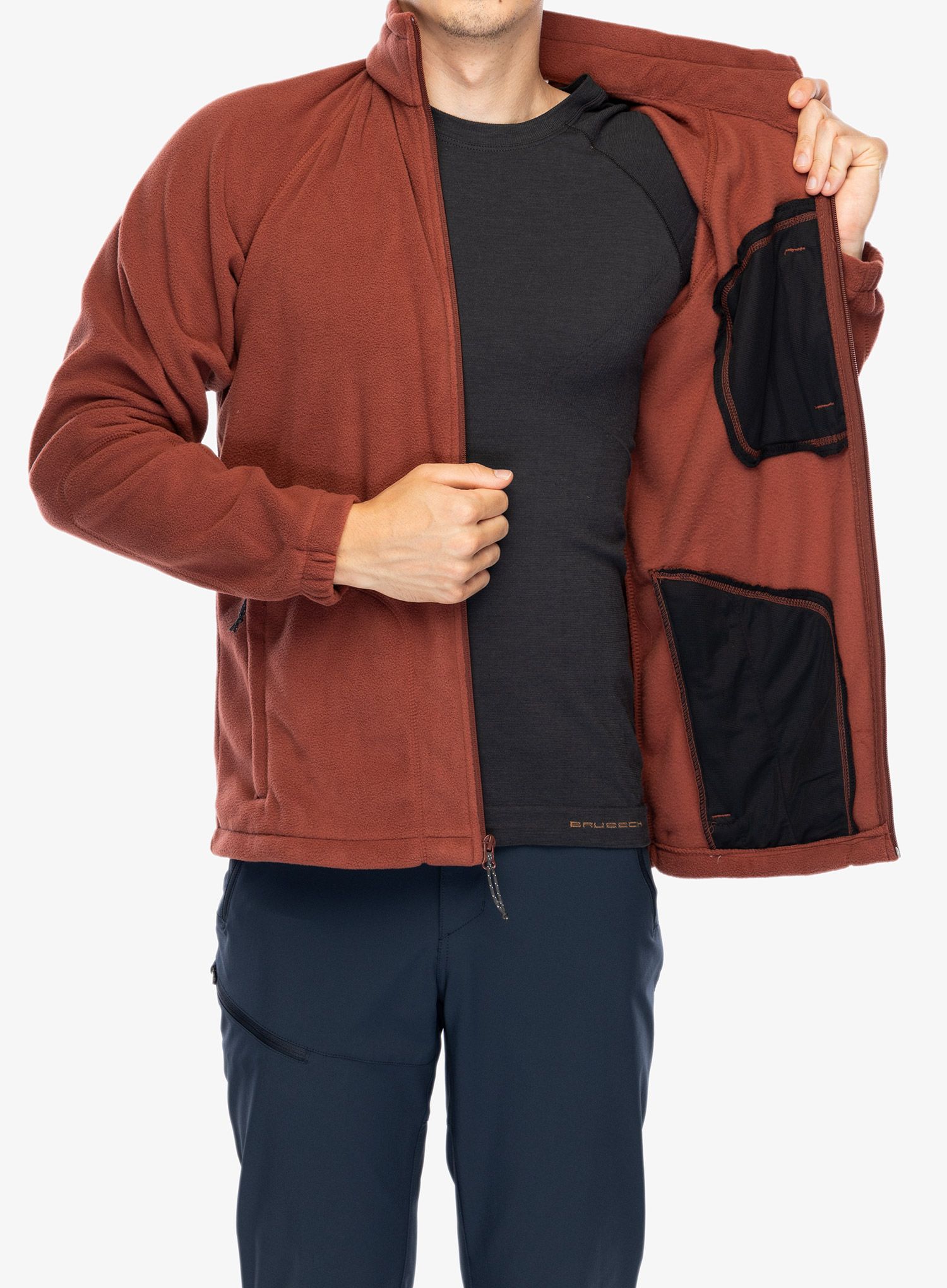 Flis Columbia Fast Trek II Full Zip Fleece - spice