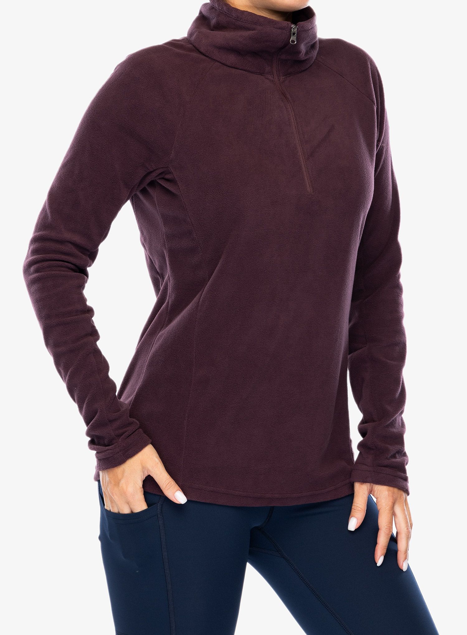Ženska jopica Columbia Glacial IV 1/2 Zip - moonvista