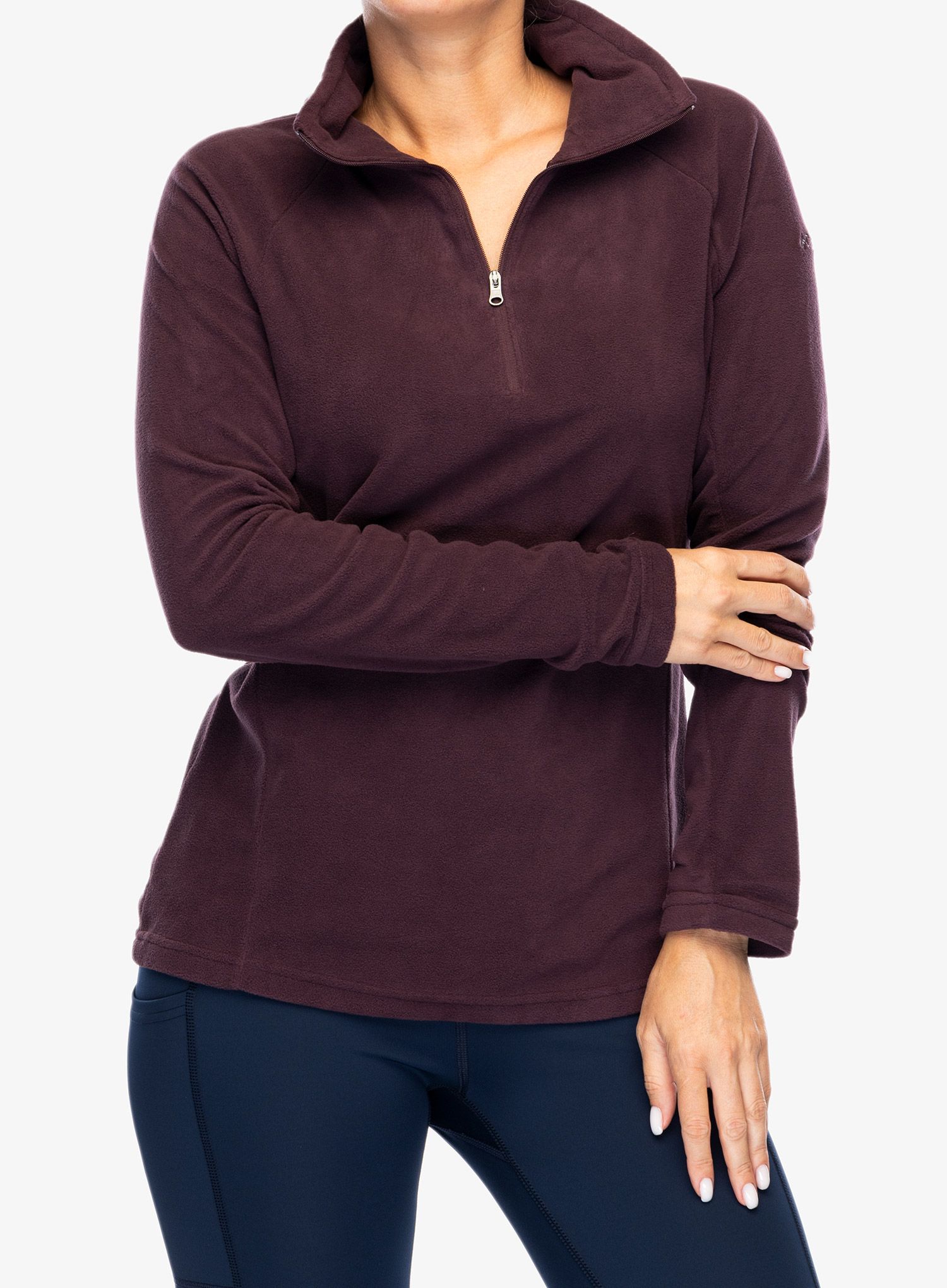 Ženska jopica Columbia Glacial IV 1/2 Zip - moonvista