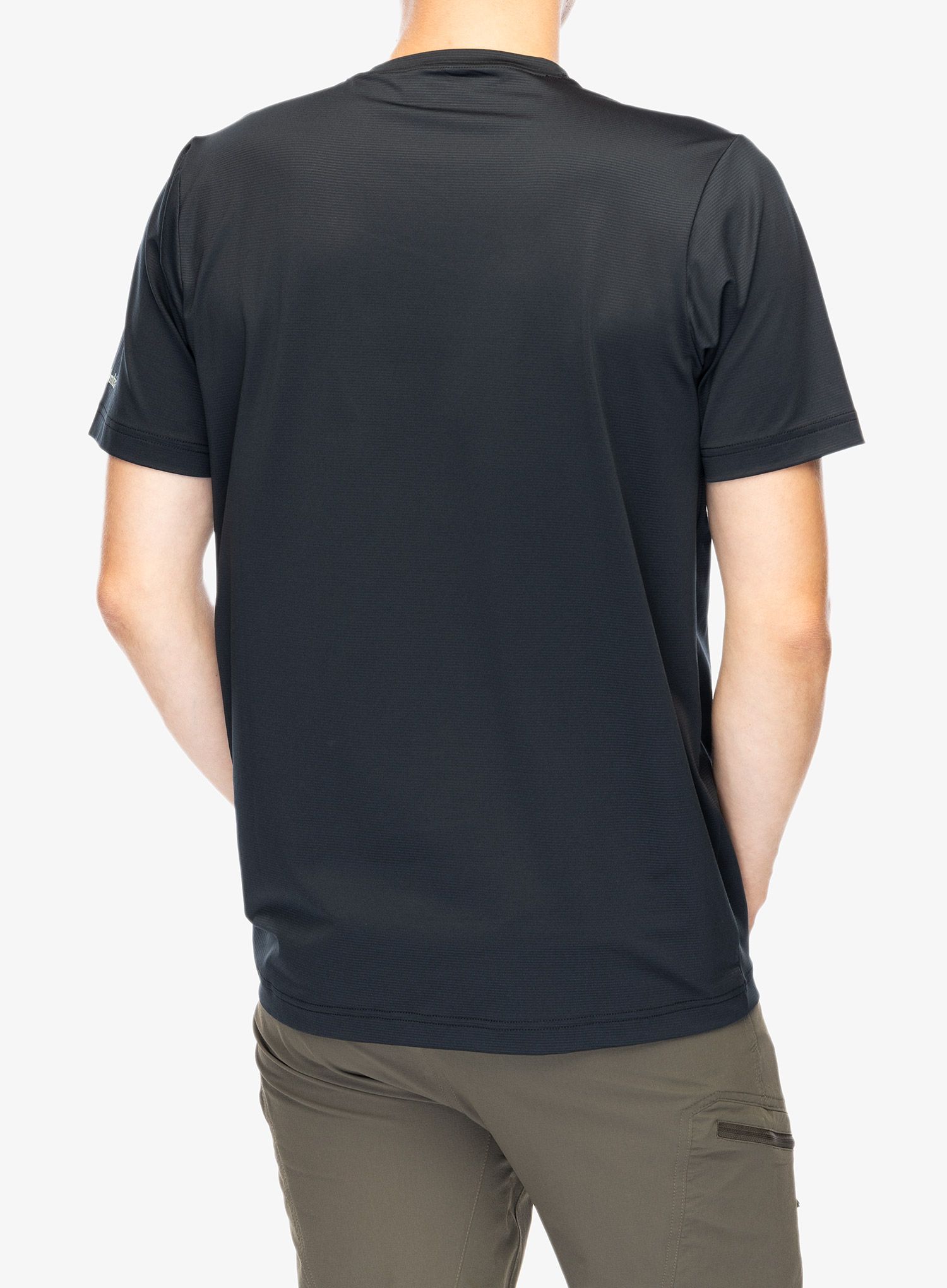 Majica s potiskom Columbia Ice Lake II SS Tee - black/boundless borders