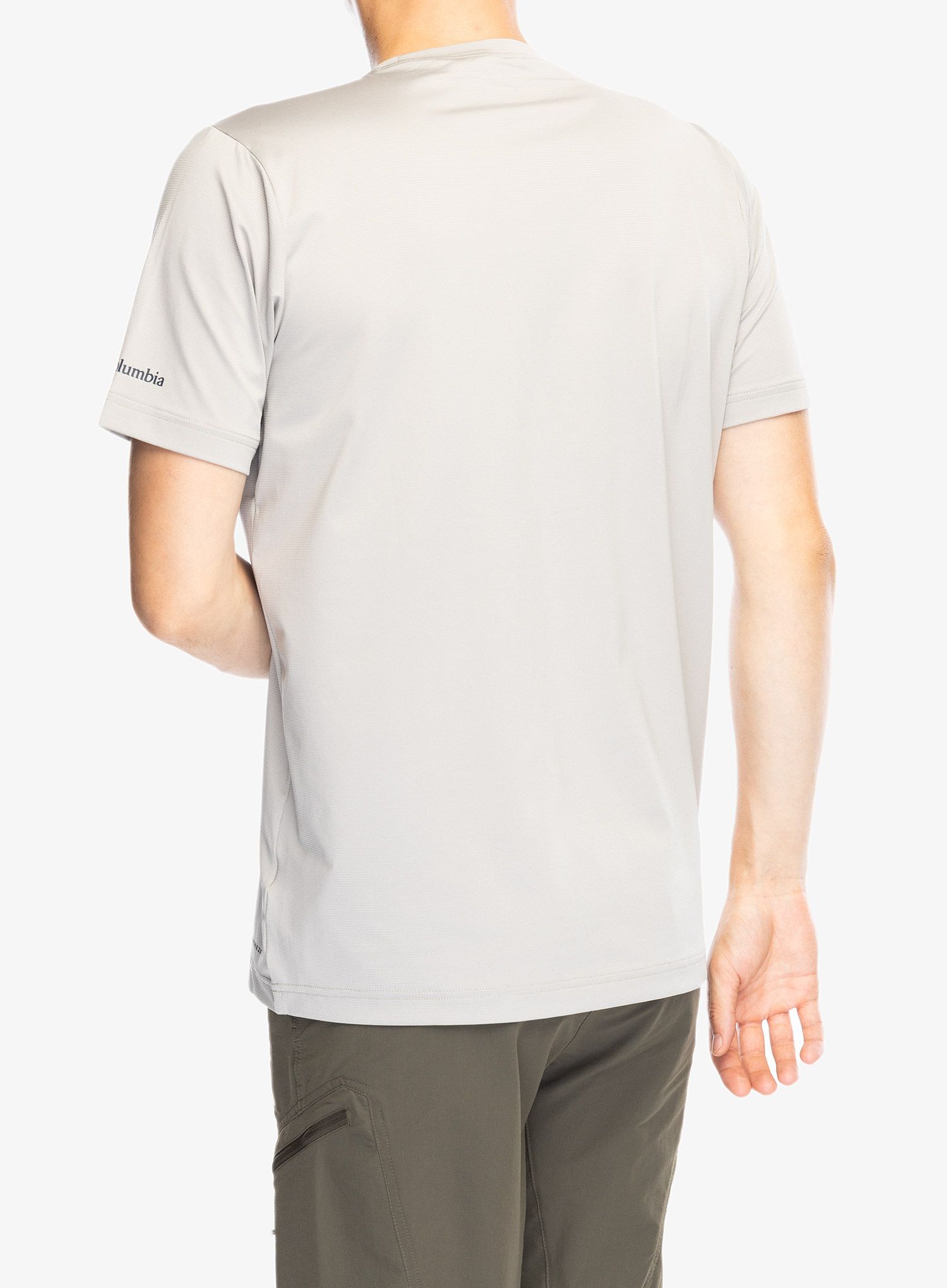 Športna majica Columbia Ice Lake II SS Tee - flint grey/boundless borders