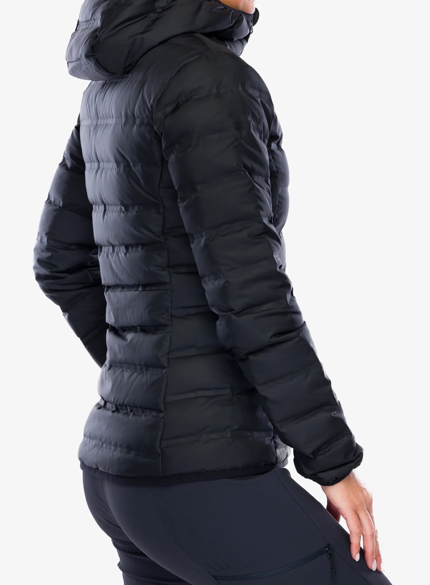Ženska puhovka Columbia Lake 22 II Down Hooded Jacket - black