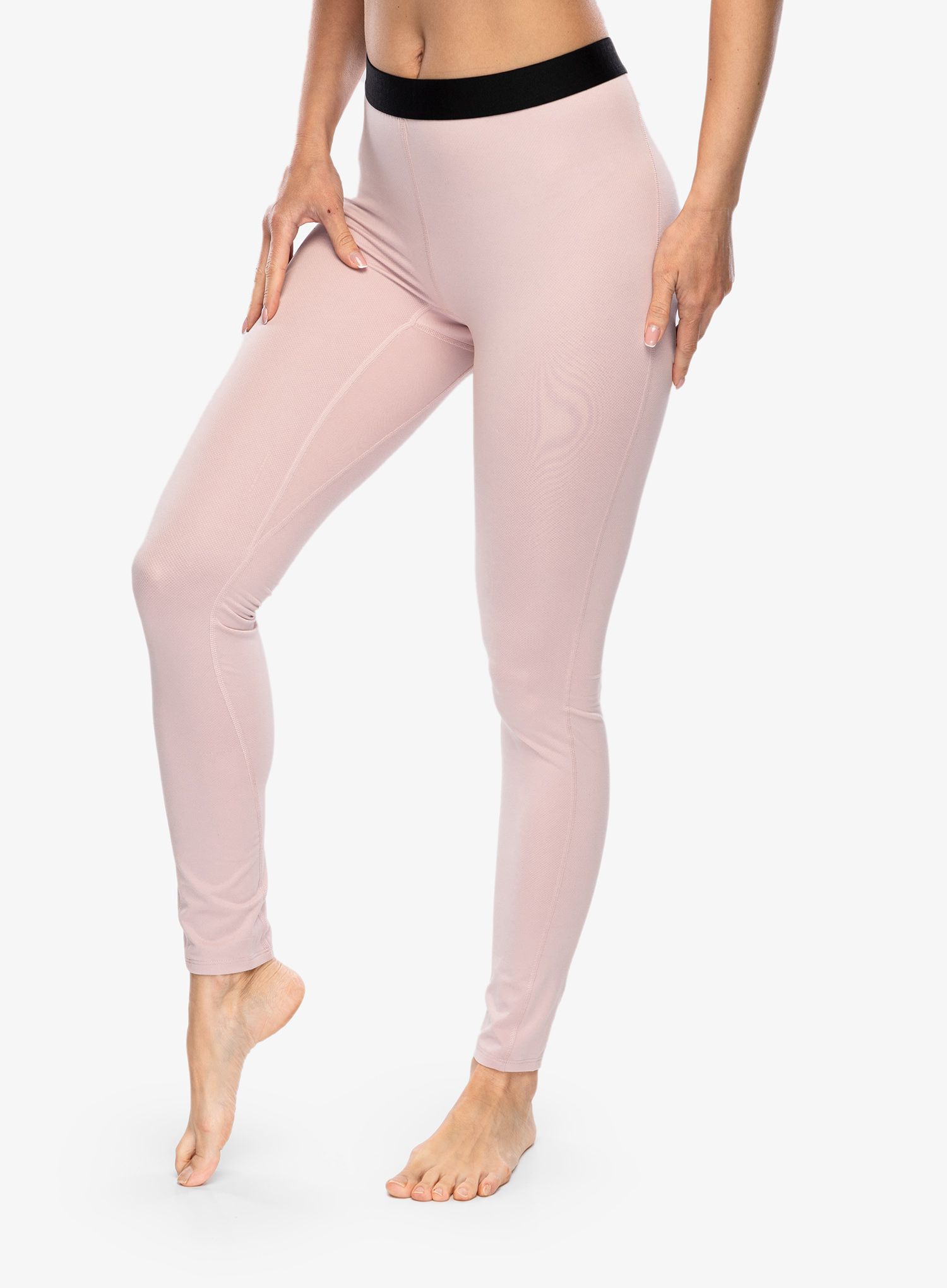 Ženske termo pajkice Columbia Midweight Stretch Tight - dusty pink