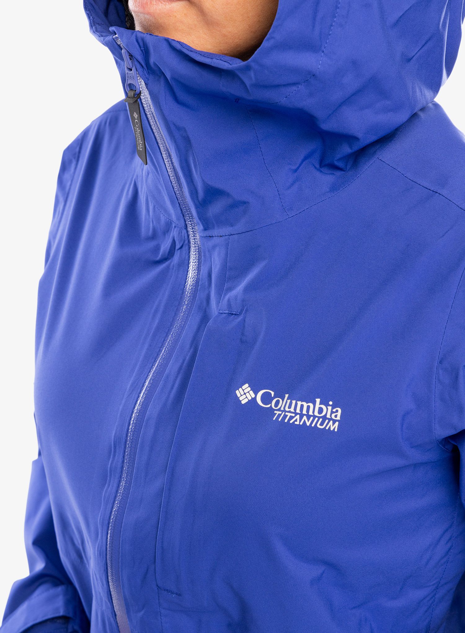 Ženska nepremočljiva jakna Columbia OmniTech AmpliDry II Shell - clematis blue