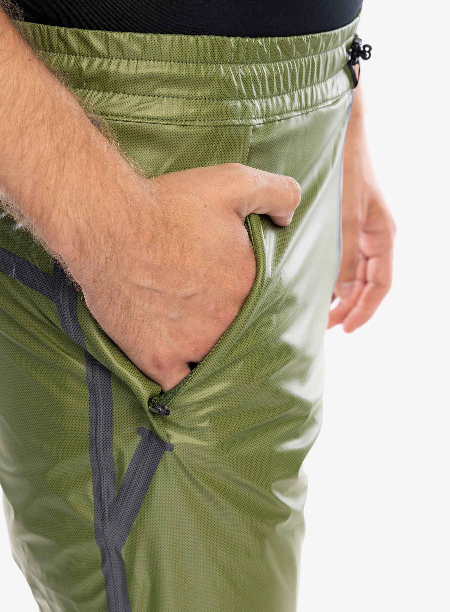 Nepremočljive hlače Columbia OutDry Extreme Wyldwood Rain Pant - canteen