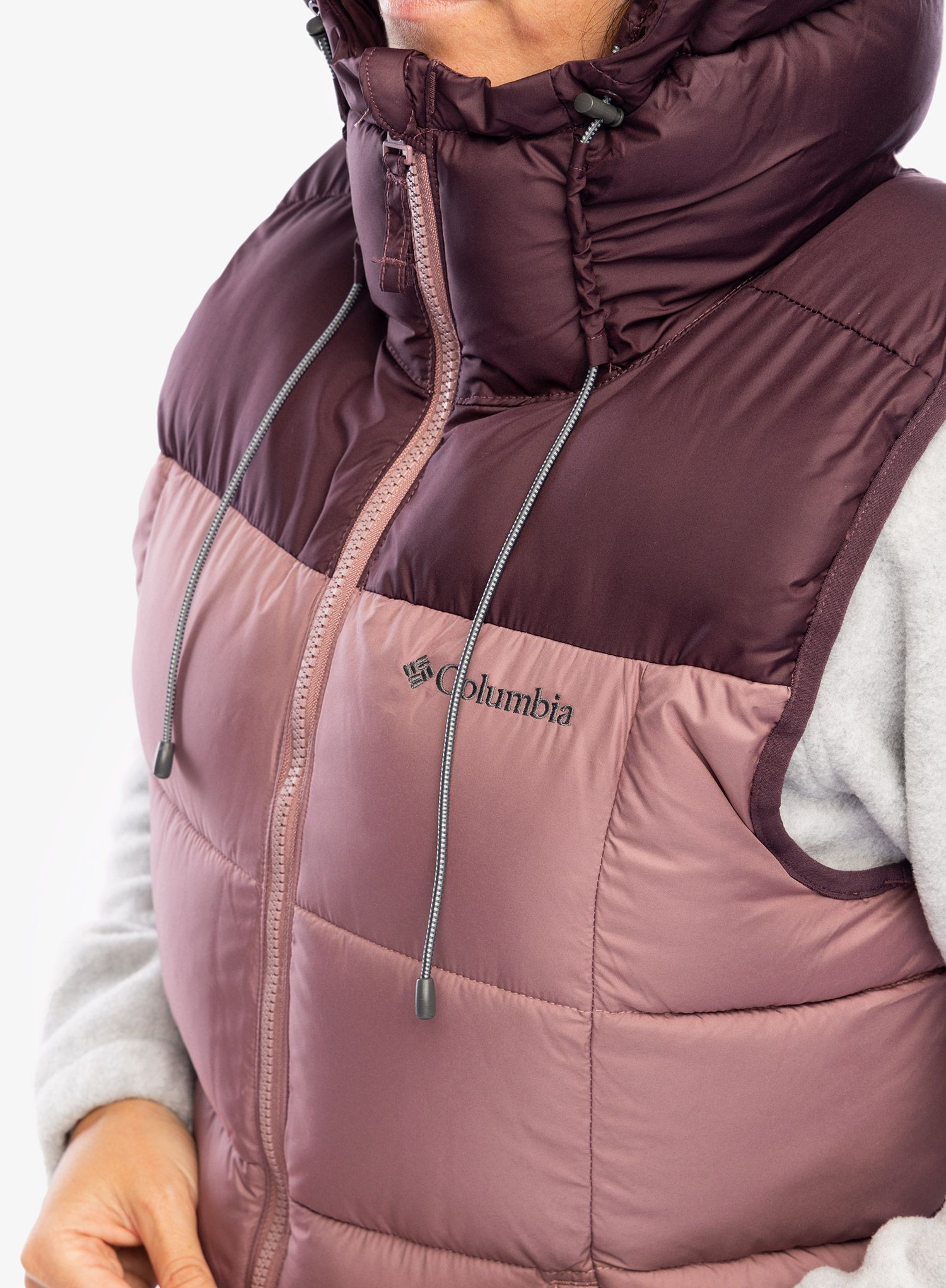 Ženski brezrokavnik Columbia Pike Lake II Insulated Vest - fig/moonvista