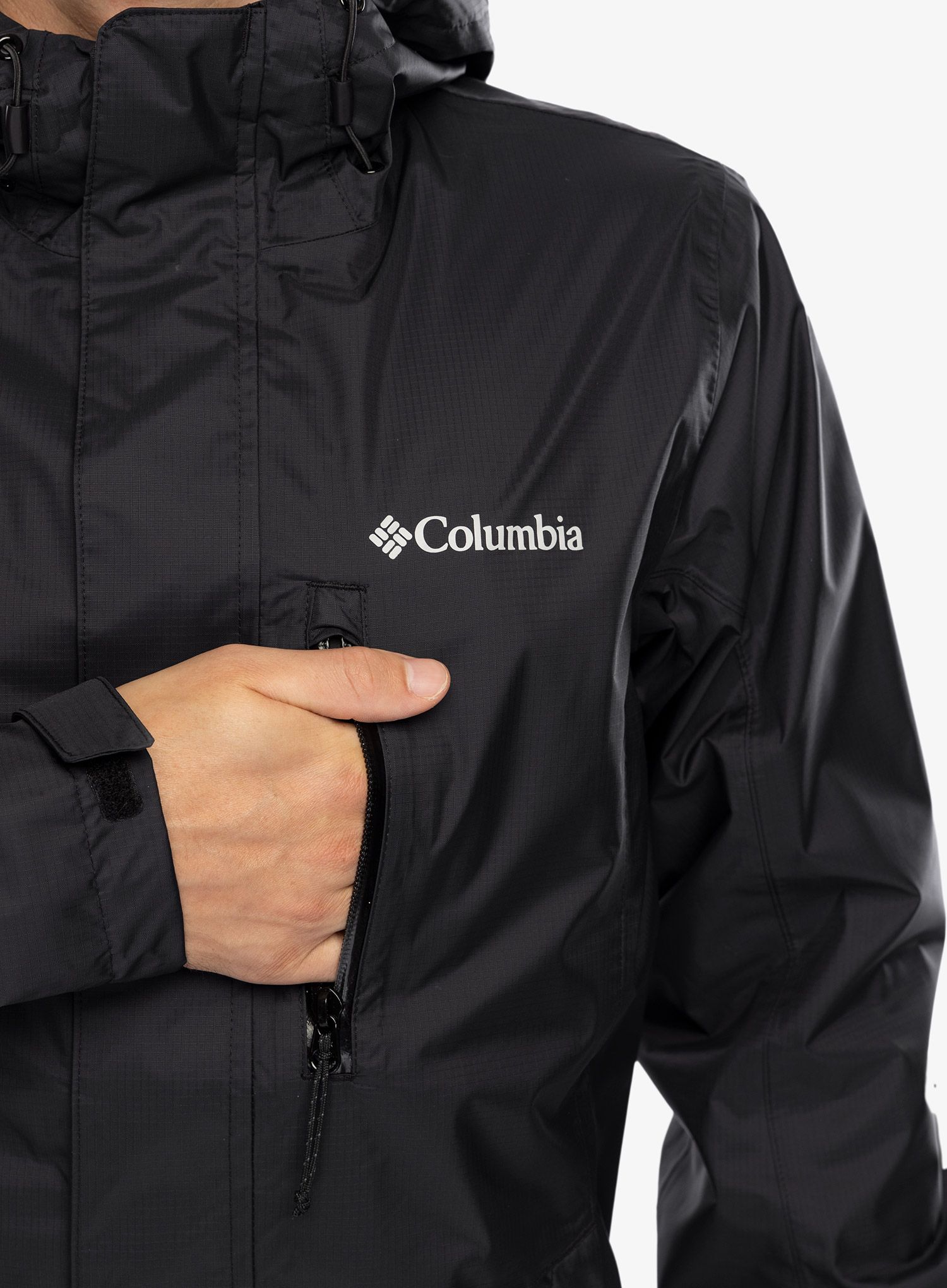 Nepremočljiva jakna Columbia Pouring Adventure III Jacket - black