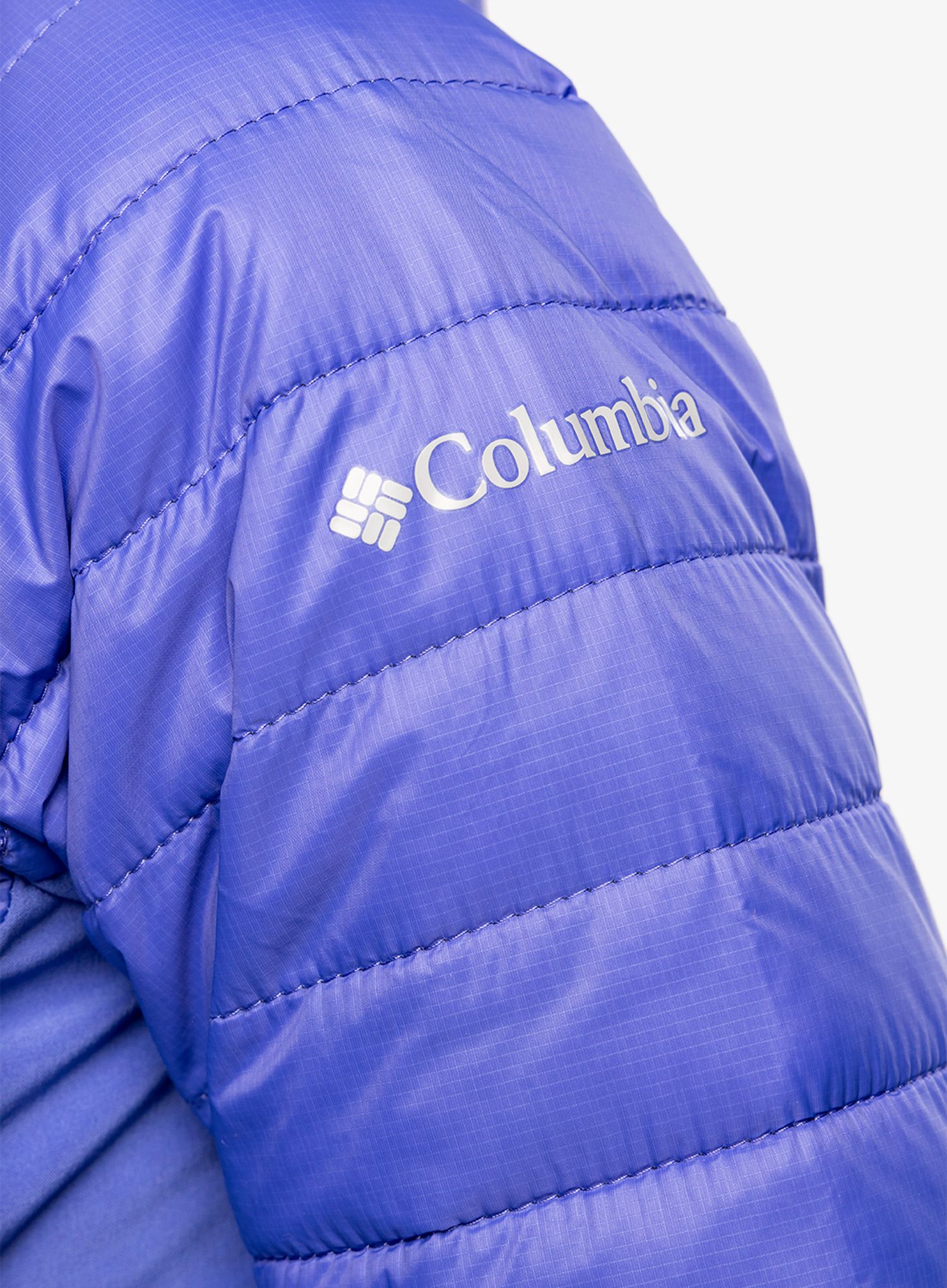 Ženska jakna Columbia Powder Pass Hooded Jacket - purple lotus