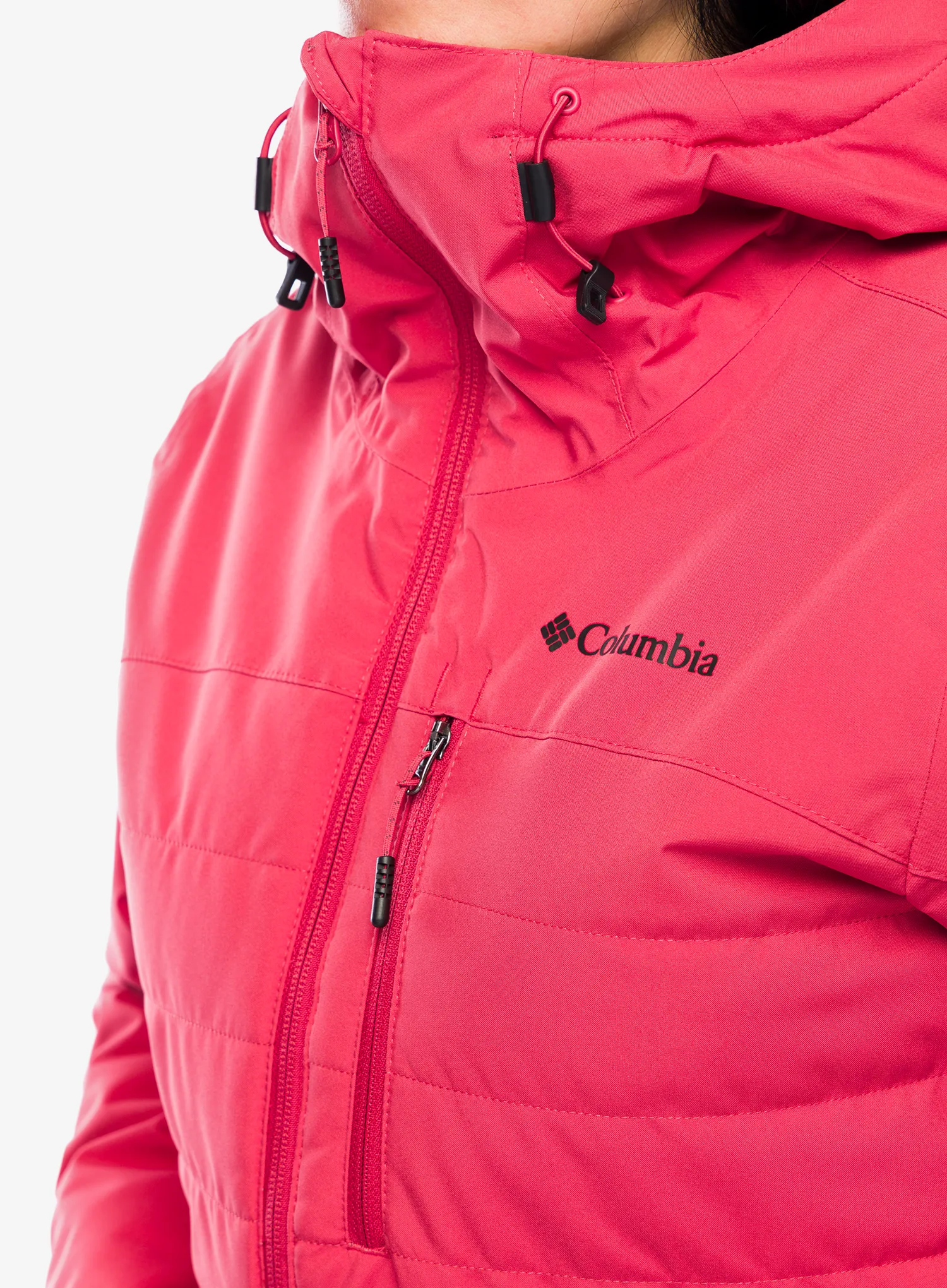 Ženska smučarska jakna Columbia Powdered Peak Insulated Jacket - daredevil