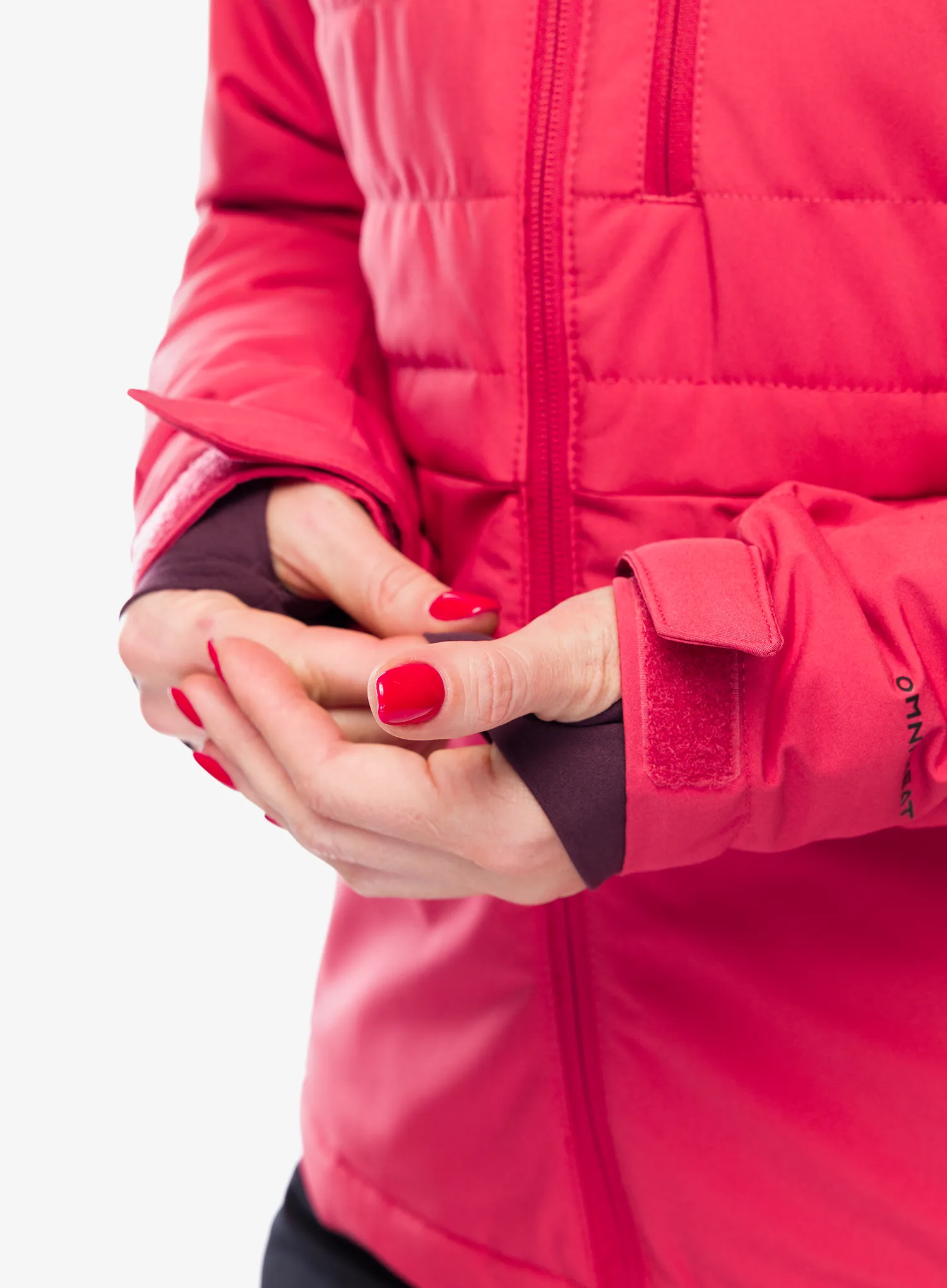 Ženska smučarska jakna Columbia Powdered Peak Insulated Jacket - daredevil