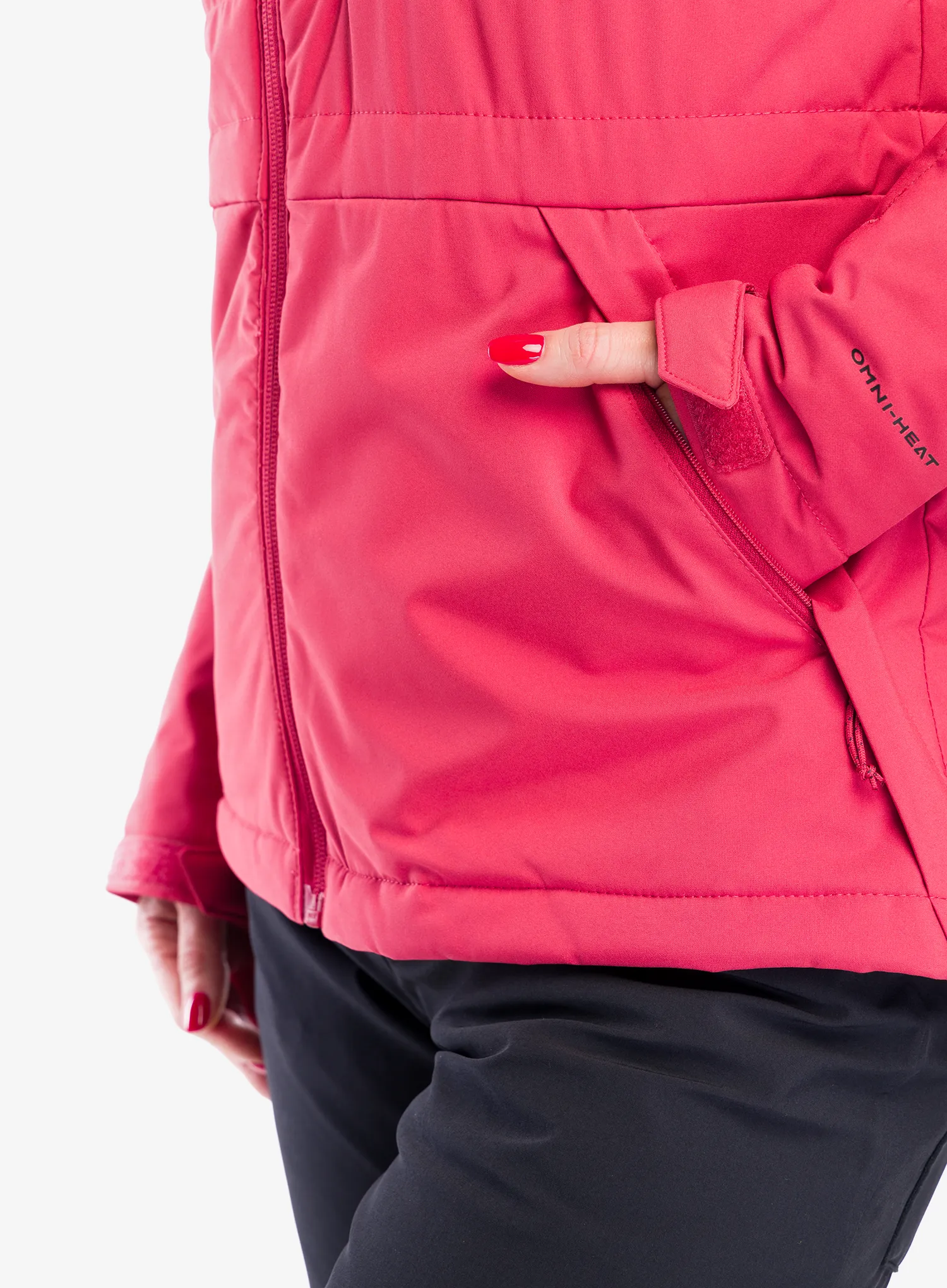 Ženska smučarska jakna Columbia Powdered Peak Insulated Jacket - daredevil