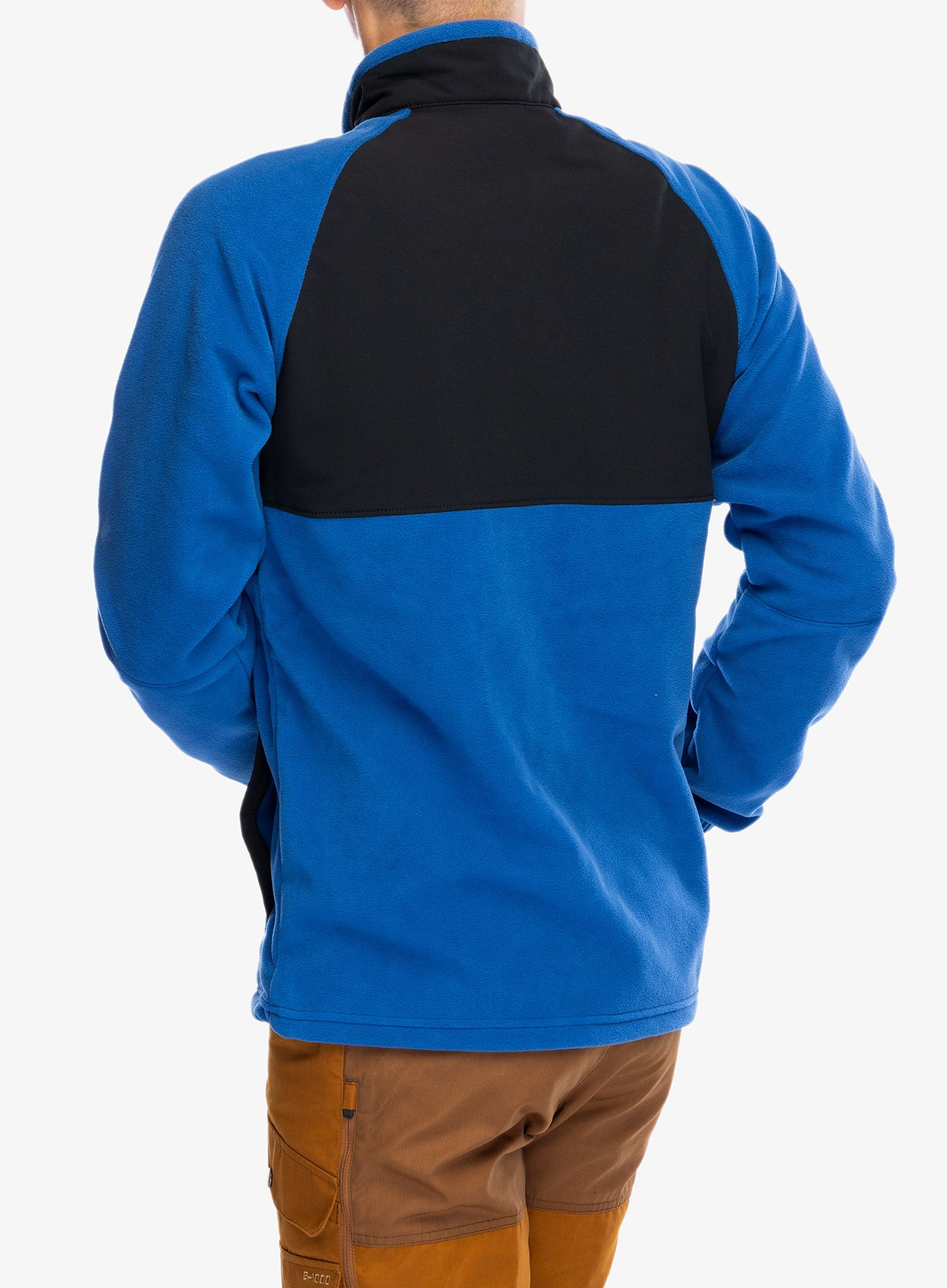Puloverji brez kapuce Columbia Sage Peak Full Zip Fleece - mountain blue/black