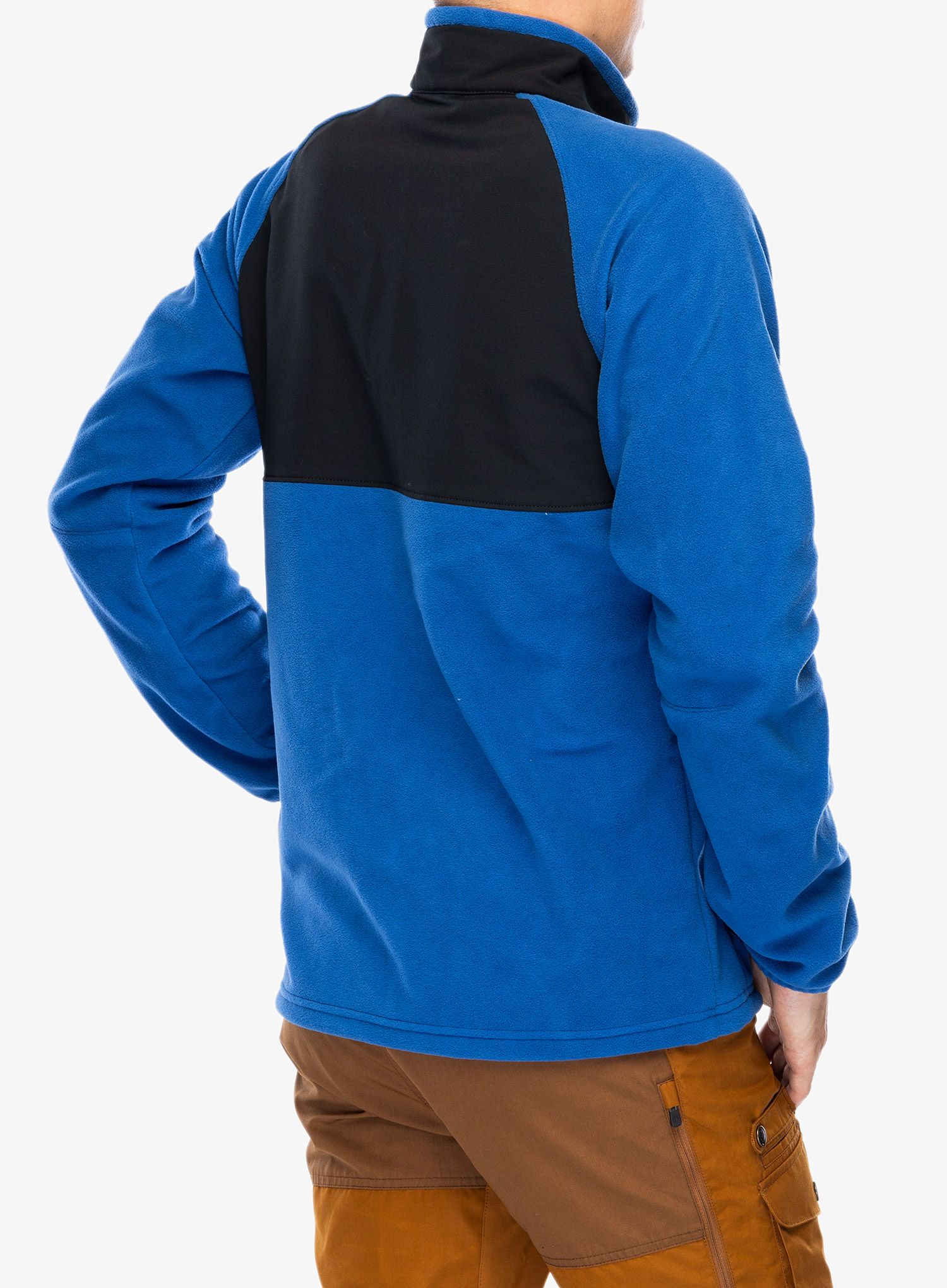 Puloverji brez kapuce Columbia Sage Peak Full Zip Fleece - mountain blue/black