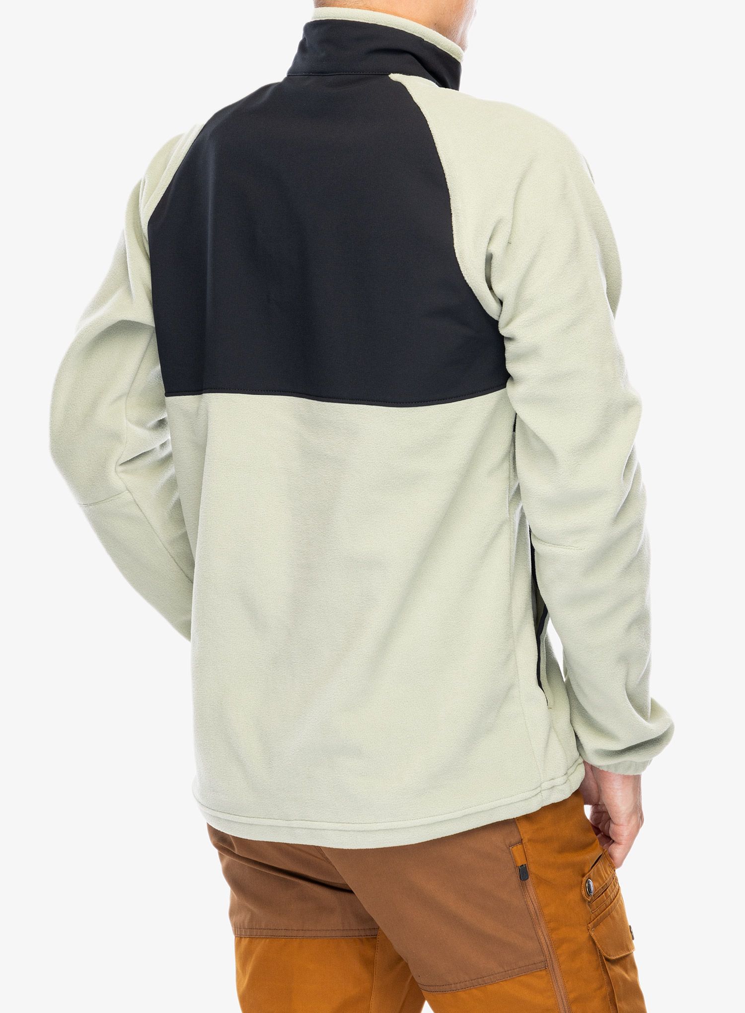 Flis Columbia Sage Peak Full Zip Fleece - safari/black