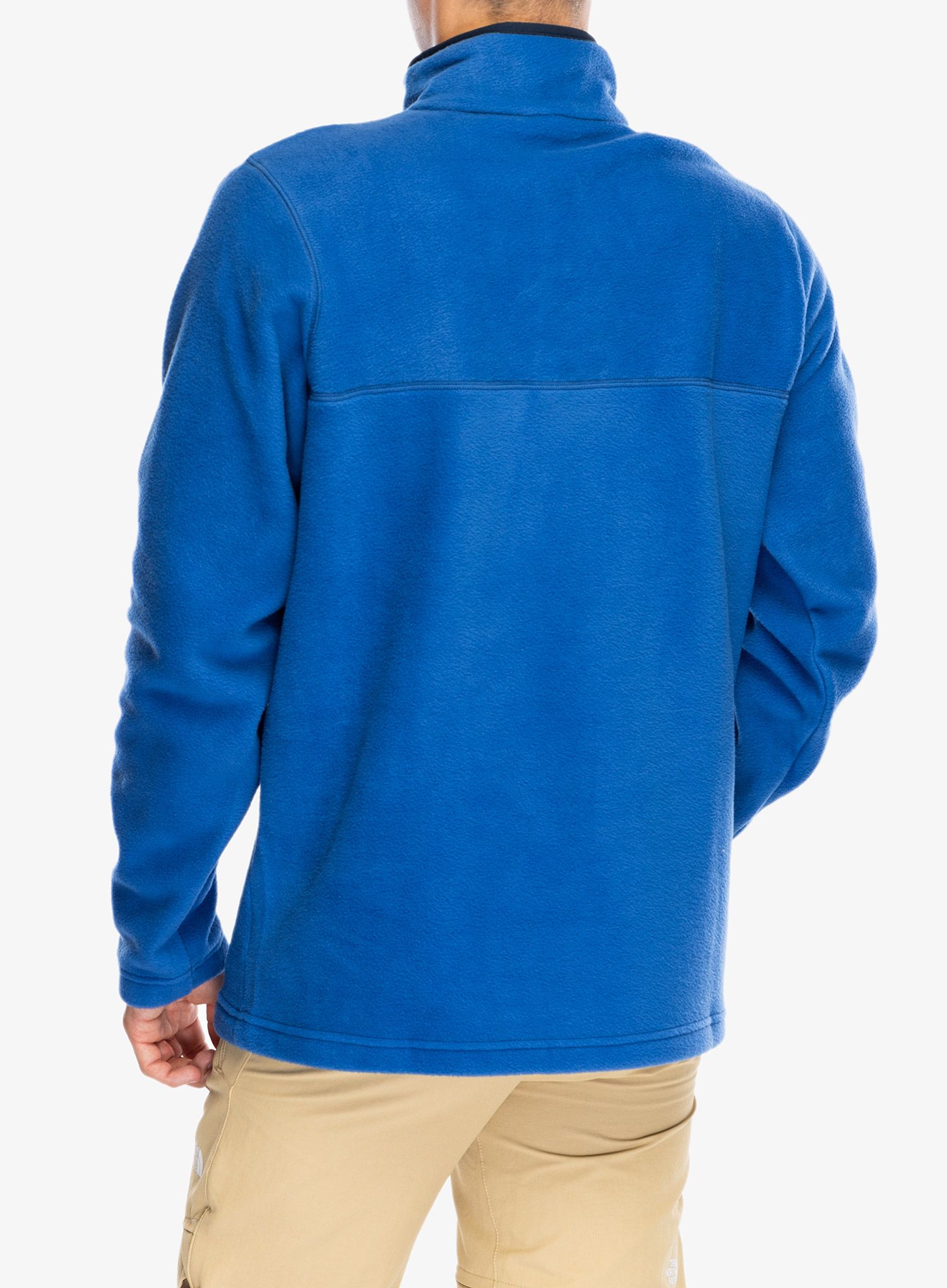 Puloverji brez kapuce Columbia Steens Mountain Half Snap - mountain blue/collegiate navy