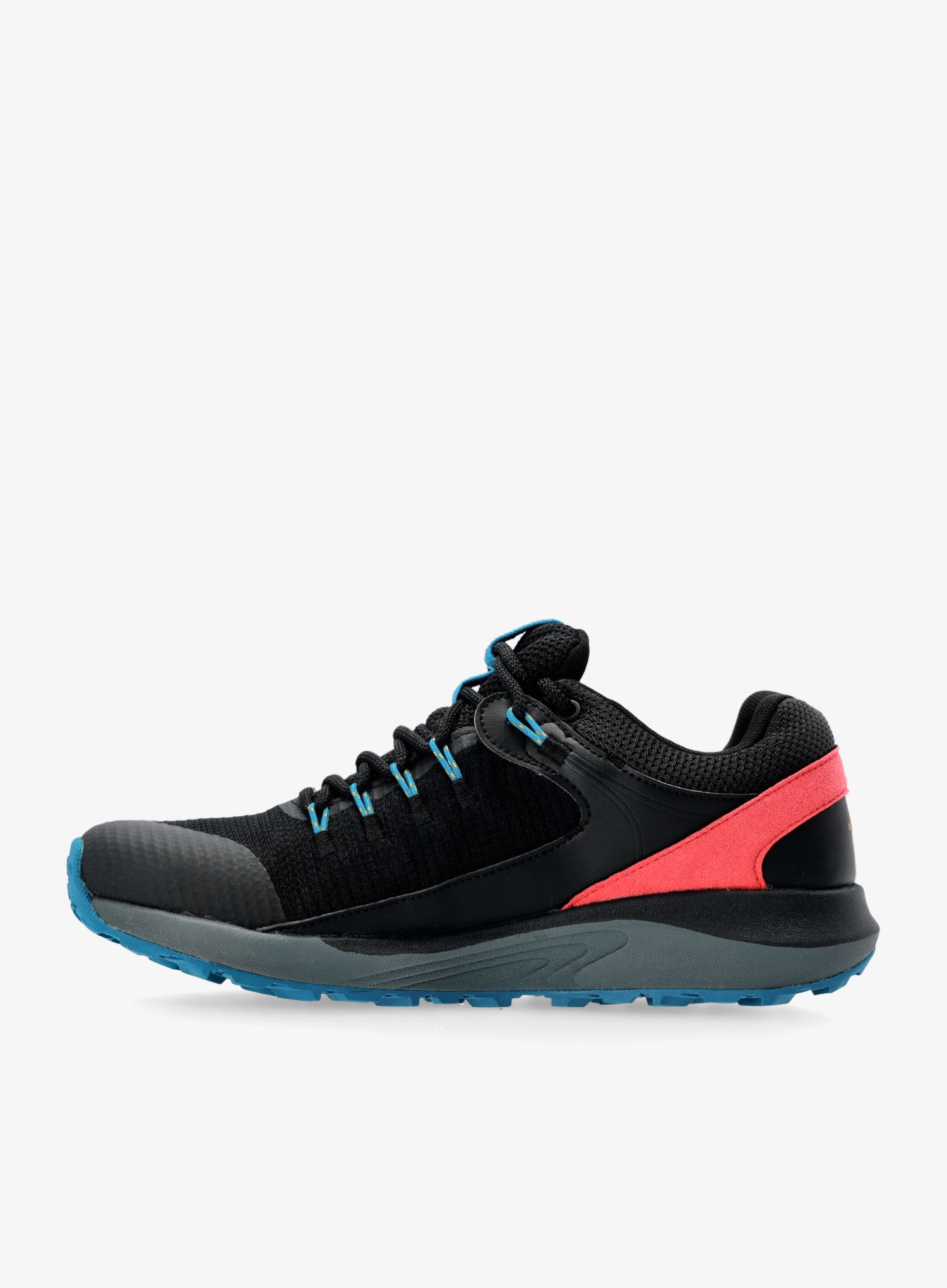 Ženski pohodniški čevlji Columbia Trailstorm WP - black/bright marigold