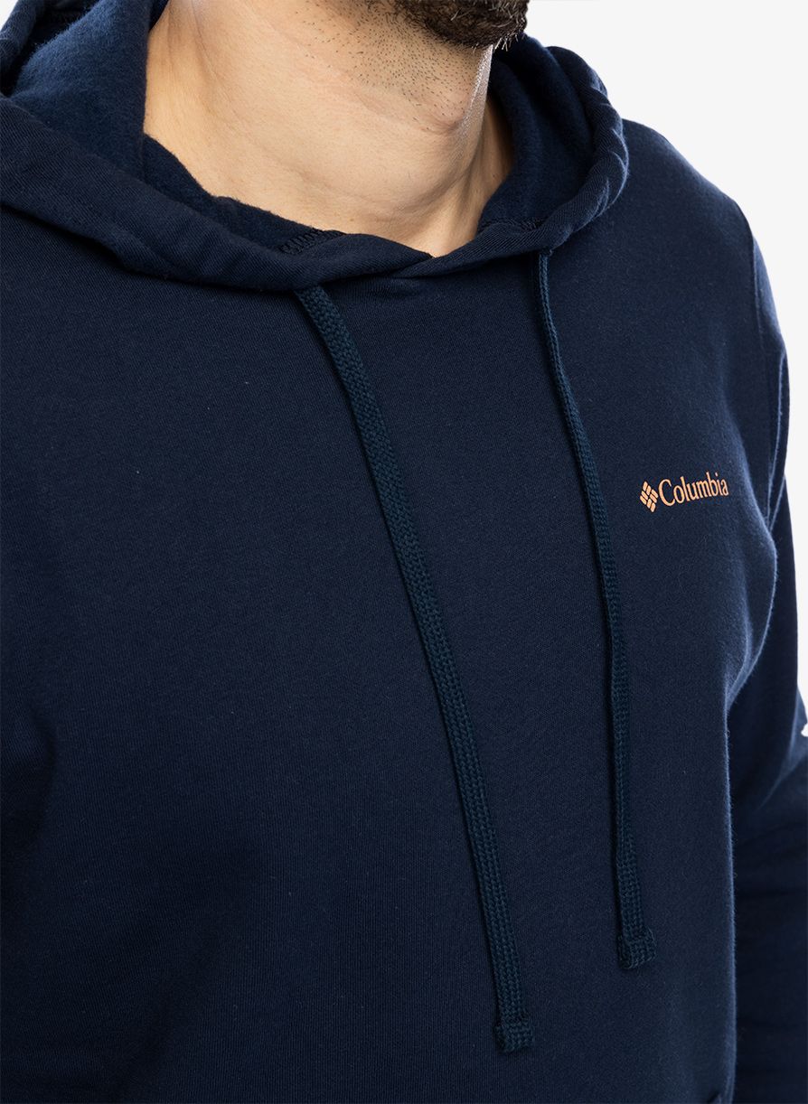 Jopica s kapuco Columbia Trek Graphic Hoodie - collegiate navy/mountain air
