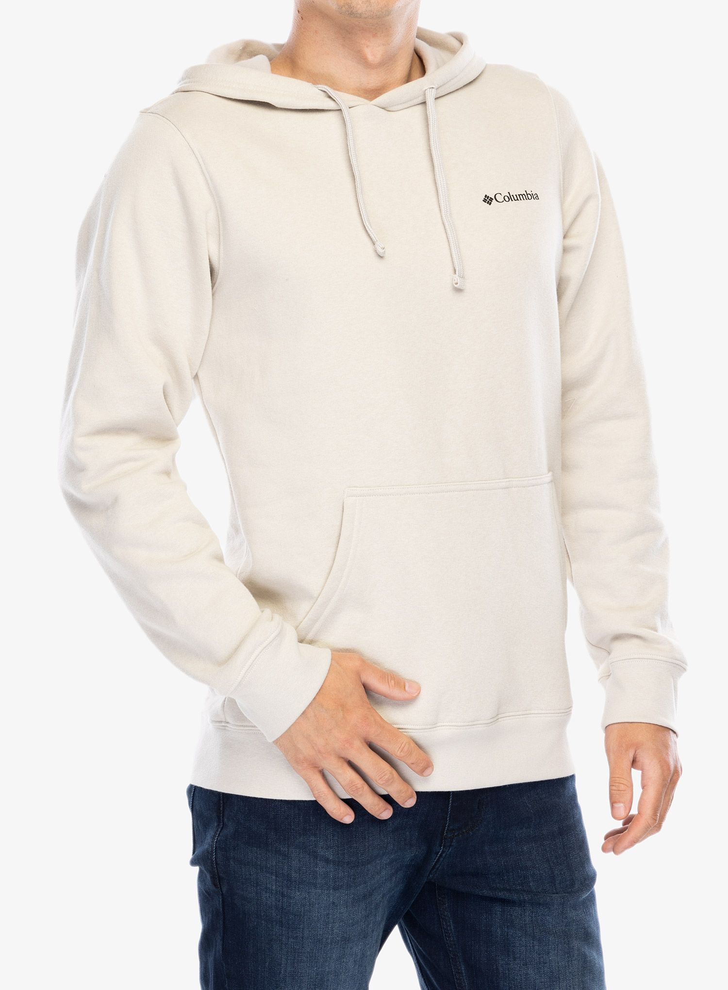Jopica s kapuco Columbia Trek Graphic Hoodie - dark stone/button badge