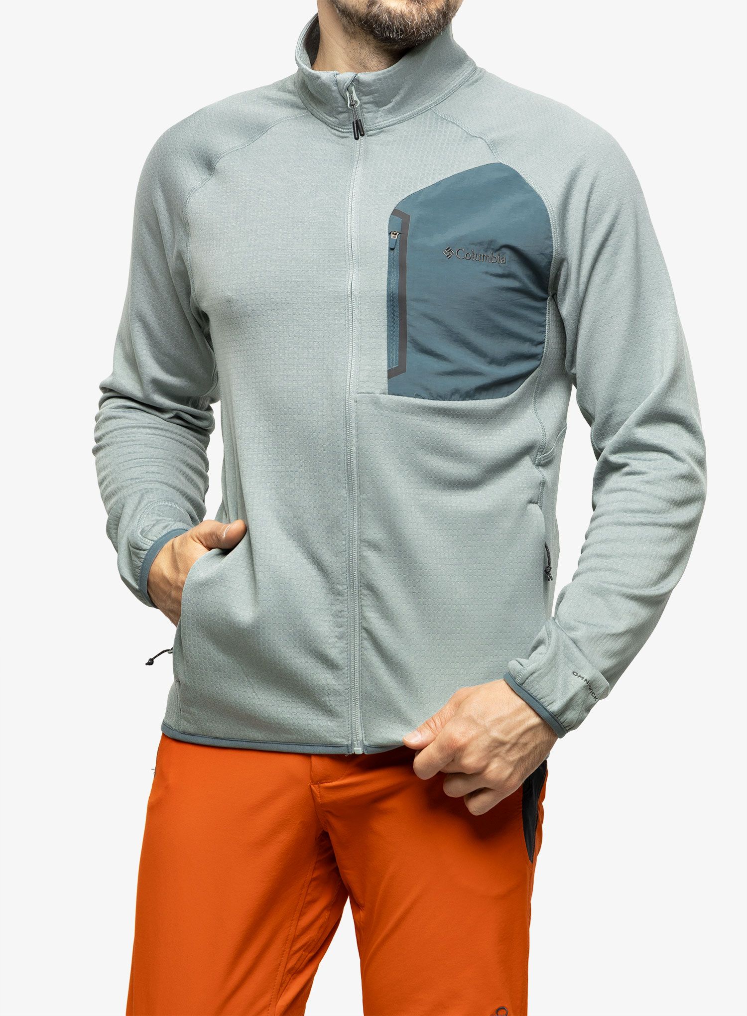 Jopica na zadrgo Columbia Triple Canyon Full Zip - niagara