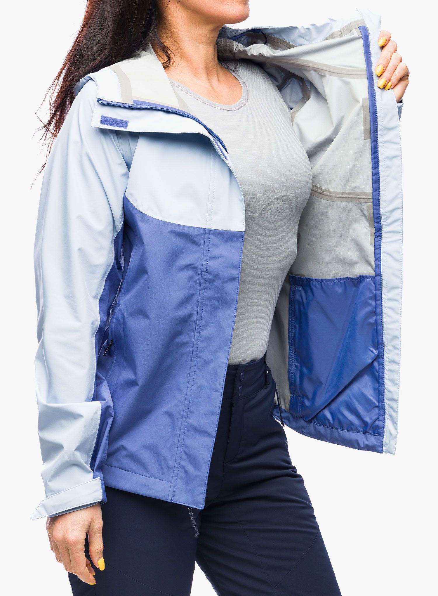 Ženska jakna Columbia Wahkeena Falls 3L Shell - whisper/eve
