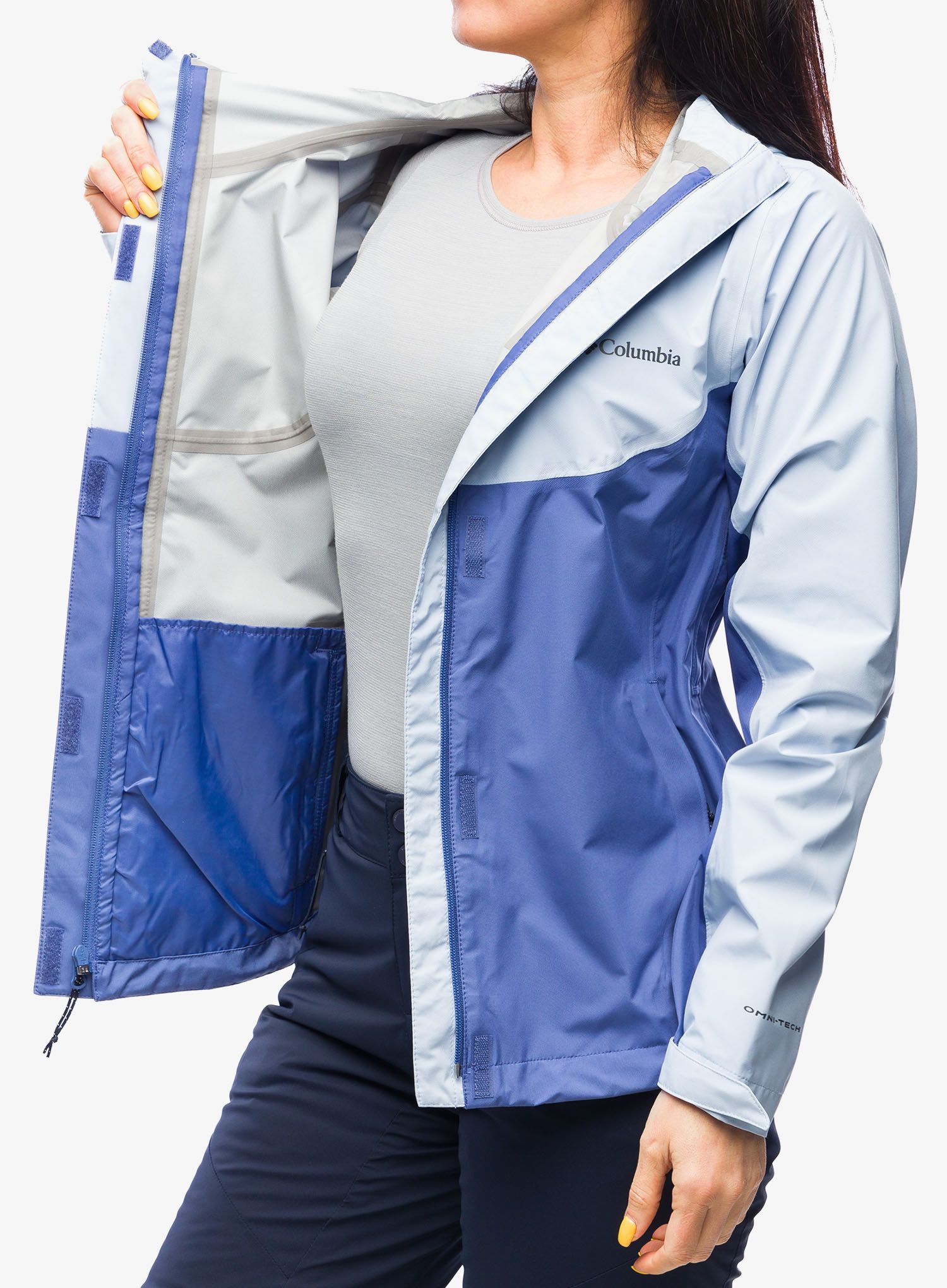 Ženska jakna Columbia Wahkeena Falls 3L Shell - whisper/eve