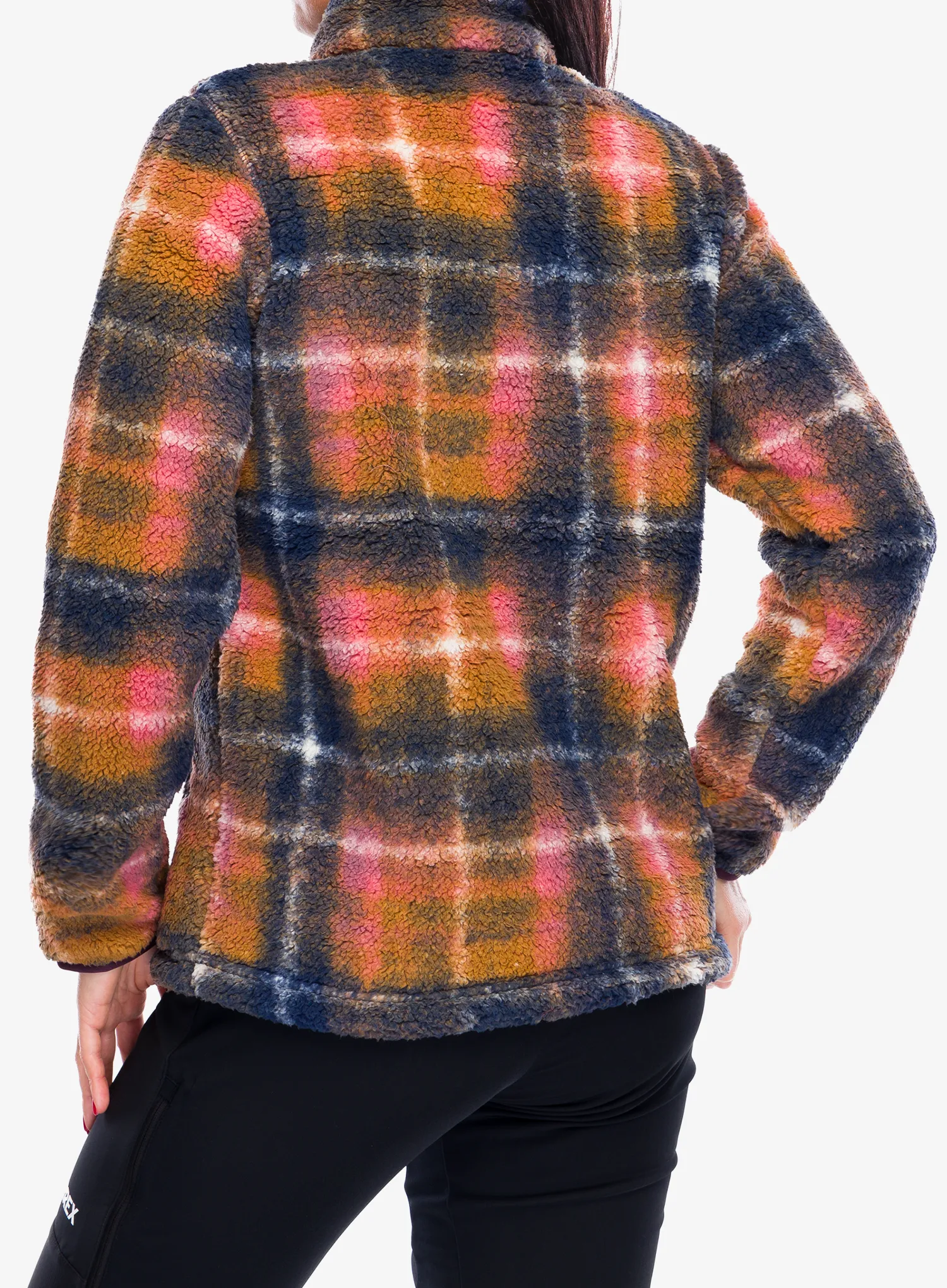 Ženski flis Columbia West Bend Print Full Zip II - fig omblur