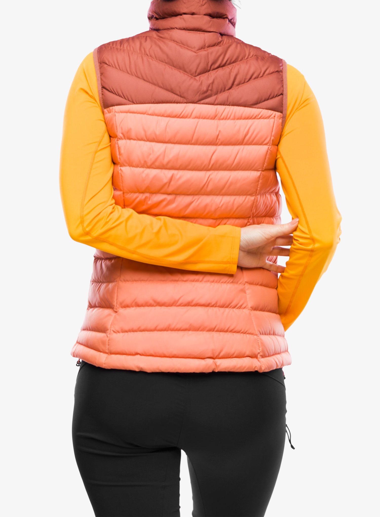 Ženski brezrokavnik Columbia Westridge Down Vest - beetroot/faded peach