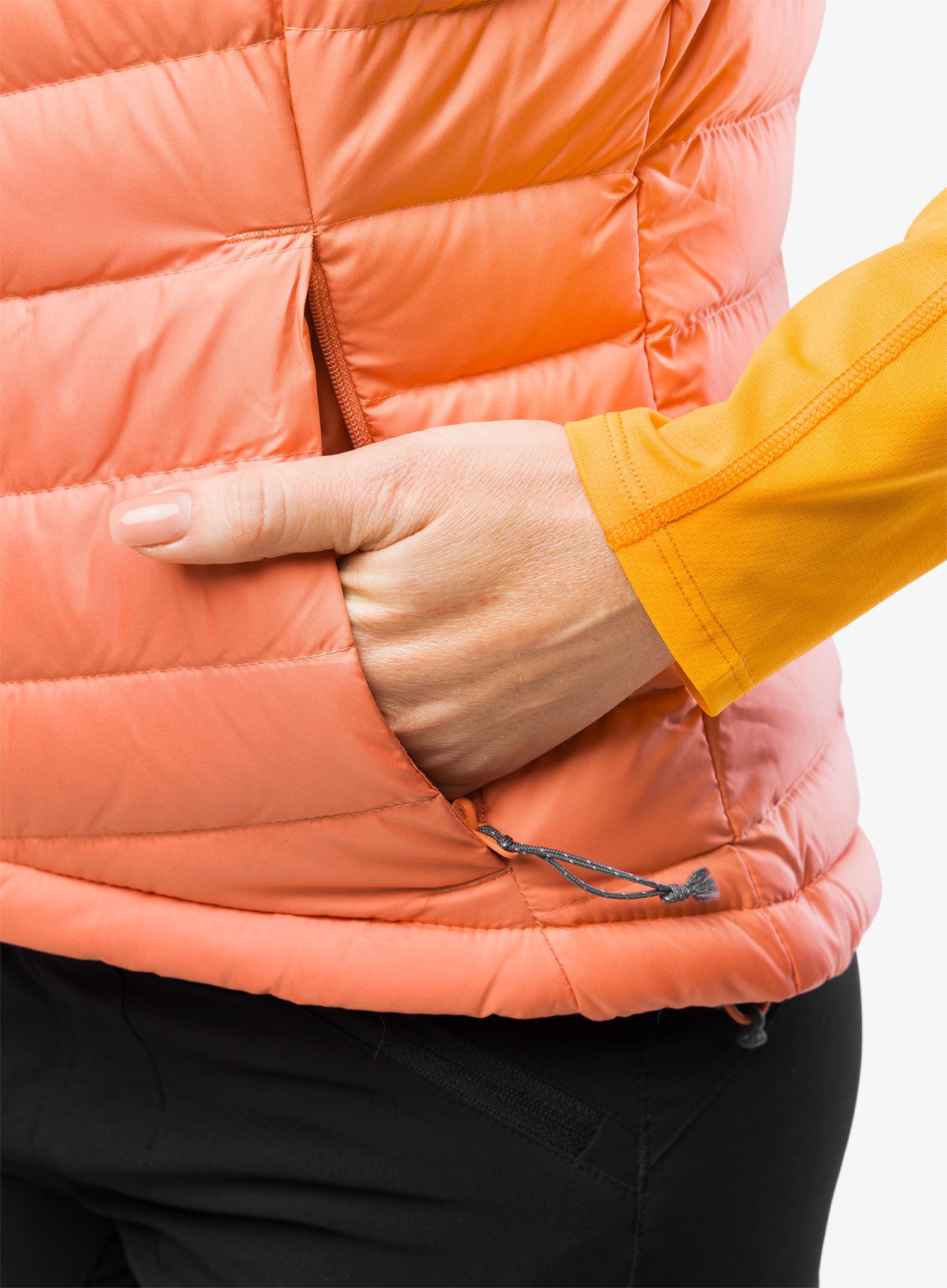 Ženski brezrokavnik Columbia Westridge Down Vest - beetroot/faded peach