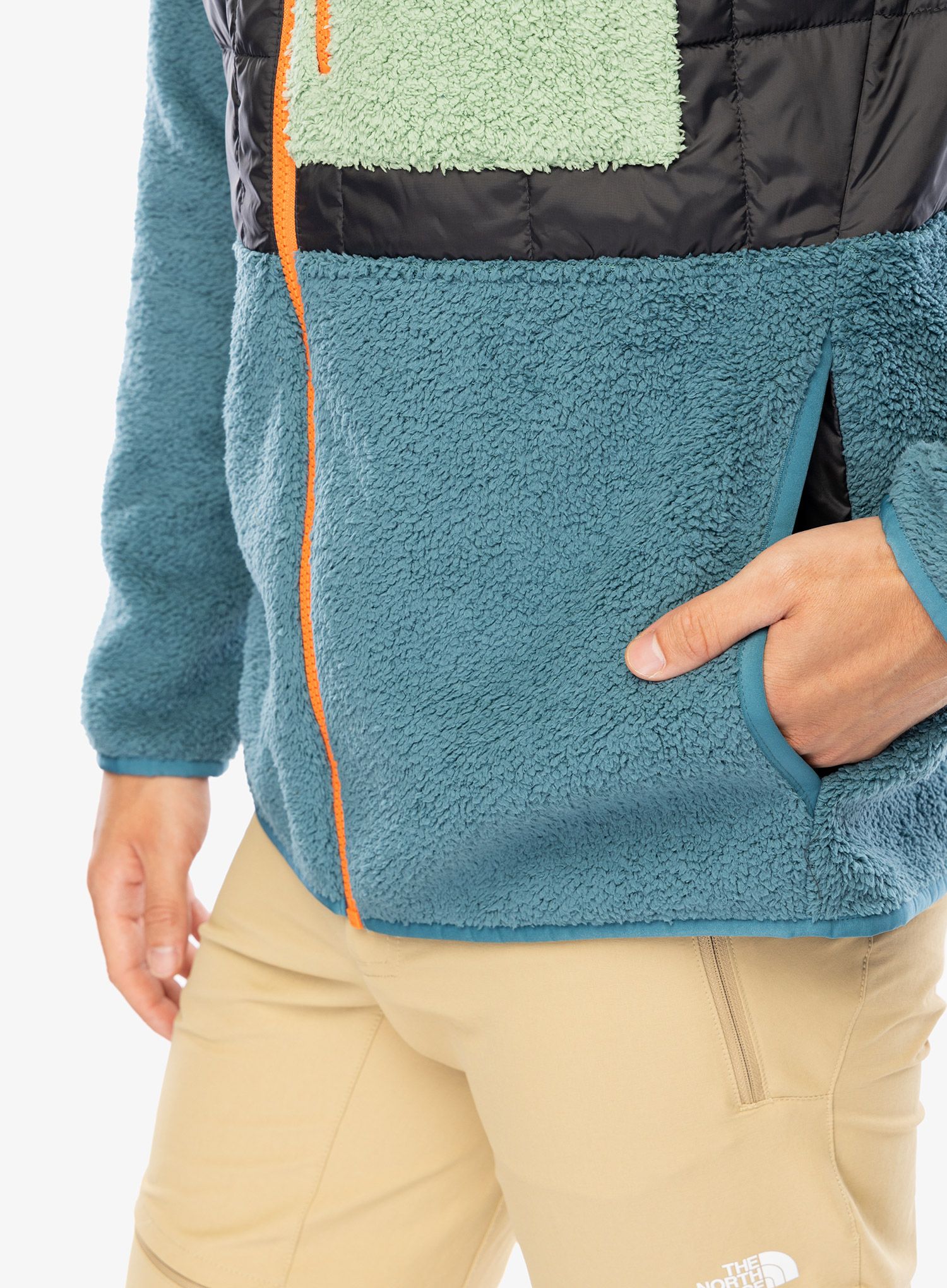 Hibridna jakna Cotopaxi Trico Hybrid Hooded Jacket - graphite/blue spruce 