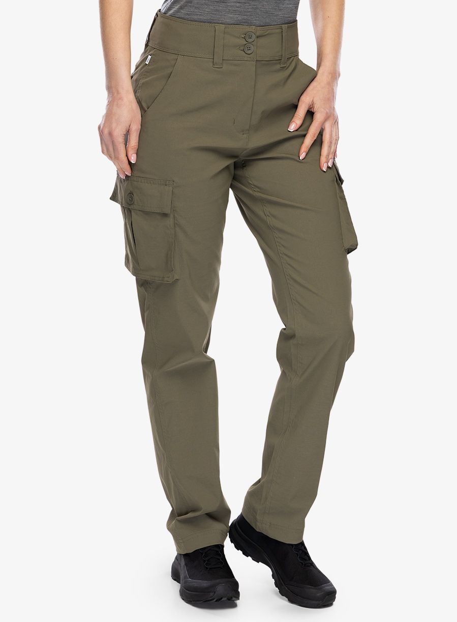 Ženske pohodniške hlače Craghoppers NosiLIfe Jules Trouser - wild olive